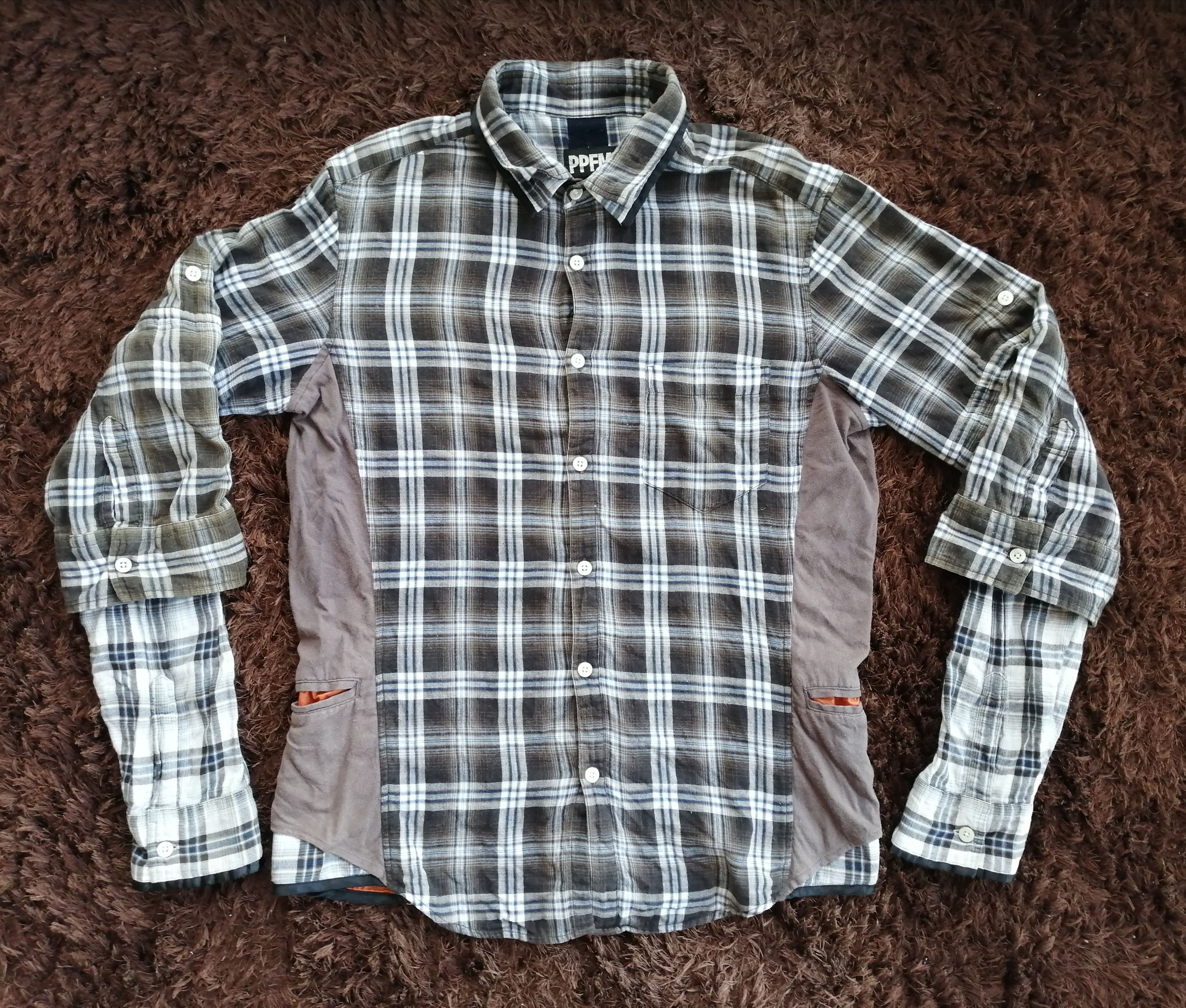 PPFM PPFM Flannel Shirt Size US S / EU 44-46 / 1 - 1 Thumbnail