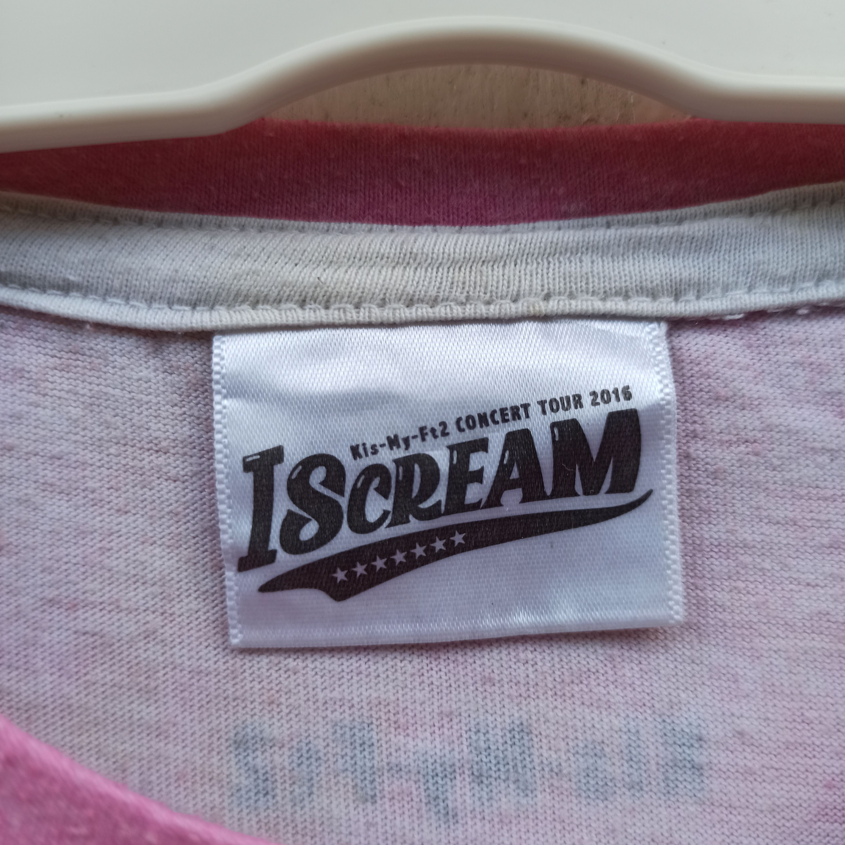 Band Tees × Japanese Brand I Scream Kis-My-Ft2 Concert Tour 2016 T-Shirt Size US M / EU 48-50 / 2 - 5 Thumbnail