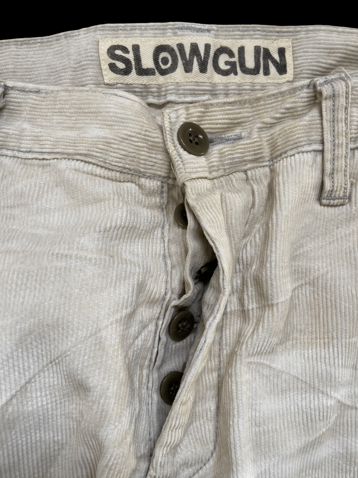 Japanese Brand Slowgun Cargo Pants Corduroy Made in Japan Size US 34 / EU 50 - 3 Thumbnail