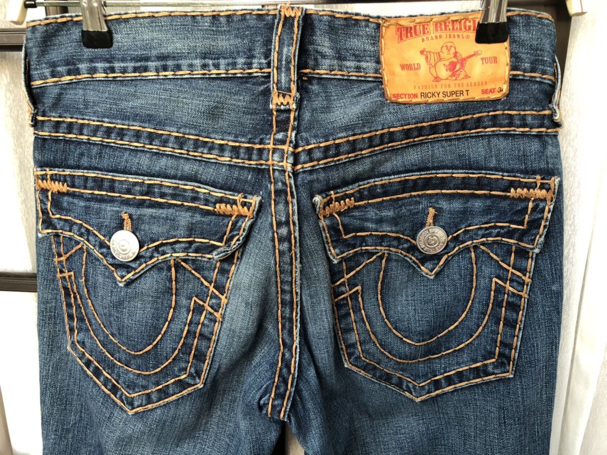 True Religion True Religion Ricky Super T Made in USA Size US 31 - 7 Thumbnail
