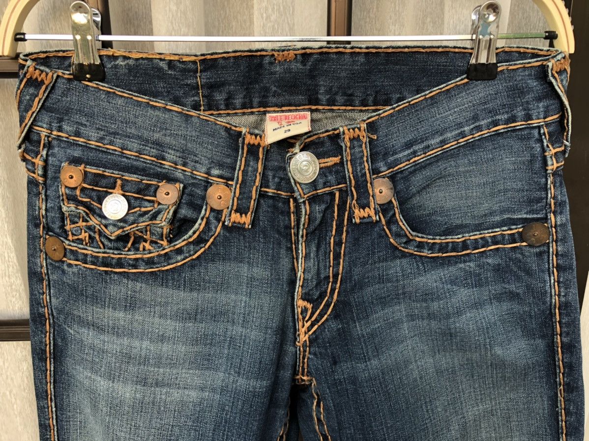 True Religion True Religion Ricky Super T Made in USA Size US 31 - 3 Thumbnail