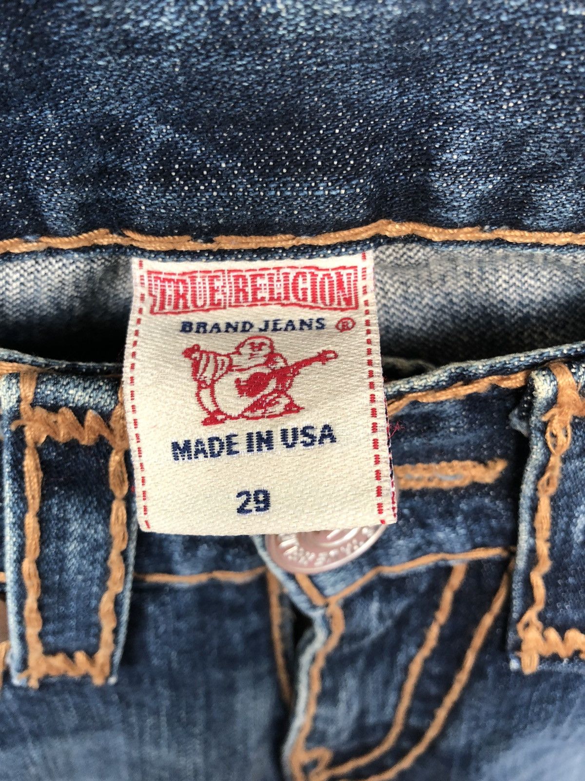 True Religion True Religion Ricky Super T Made in USA Size US 31 - 4 Thumbnail