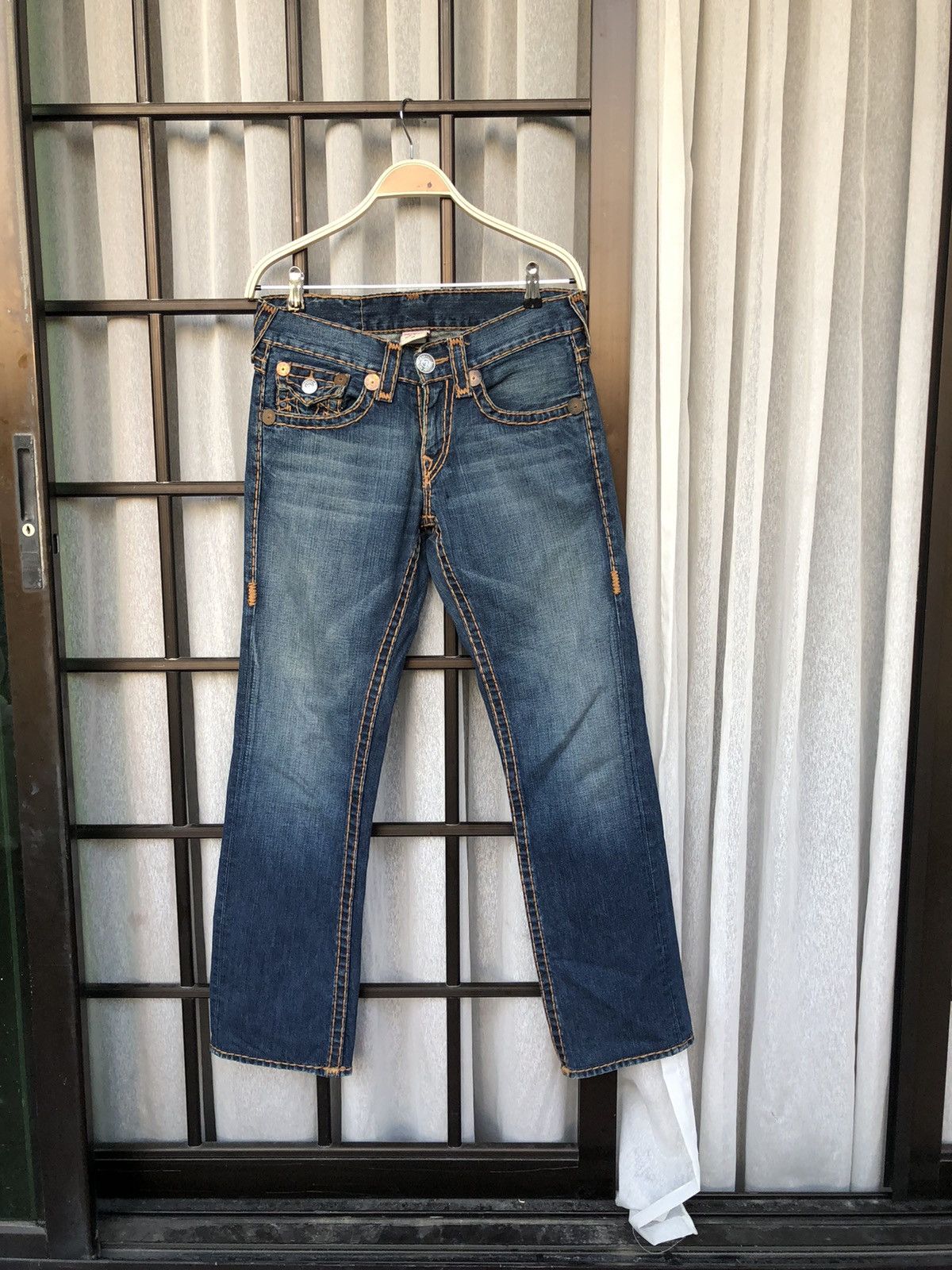 True Religion True Religion Ricky Super T Made in USA Size US 31 - 2 Thumbnail