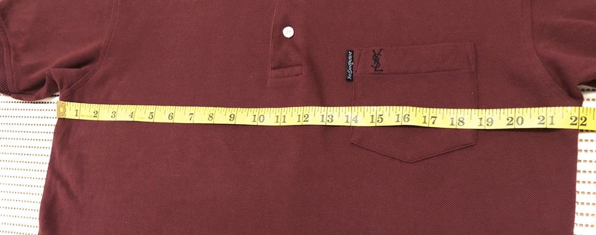 Yves Saint Laurent Yves Saint Laurent (YSL) Ringer Polo Shirt Size US L / EU 52-54 / 3 - 5 Thumbnail