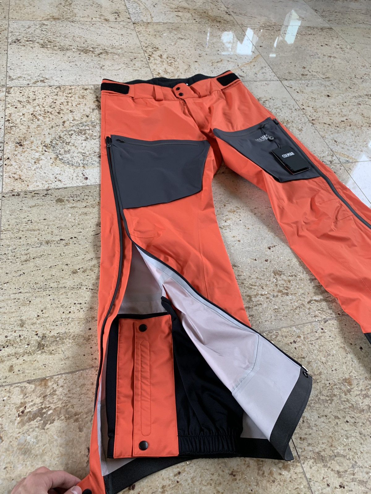 Colmar Colmar Orange Layer Ski Pants Size US 34 / EU 50 - 3 Thumbnail