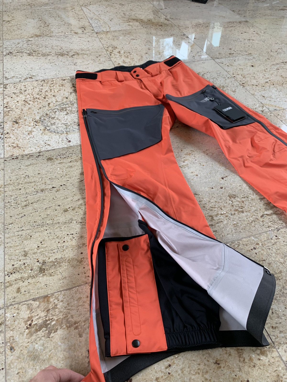 Colmar Colmar Orange Layer Ski Pants Size US 34 / EU 50 - 4 Thumbnail
