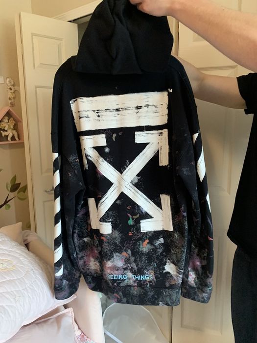 Off white store galaxy sweater