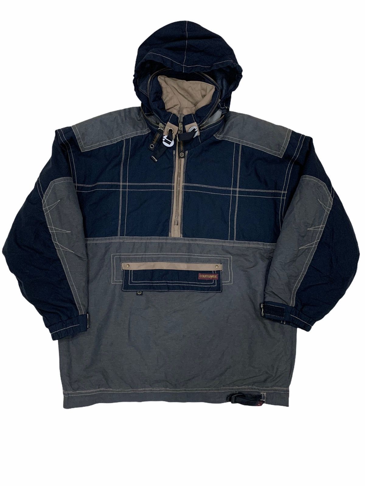 Courmayeur Anorak Style Hoodie Jacket
