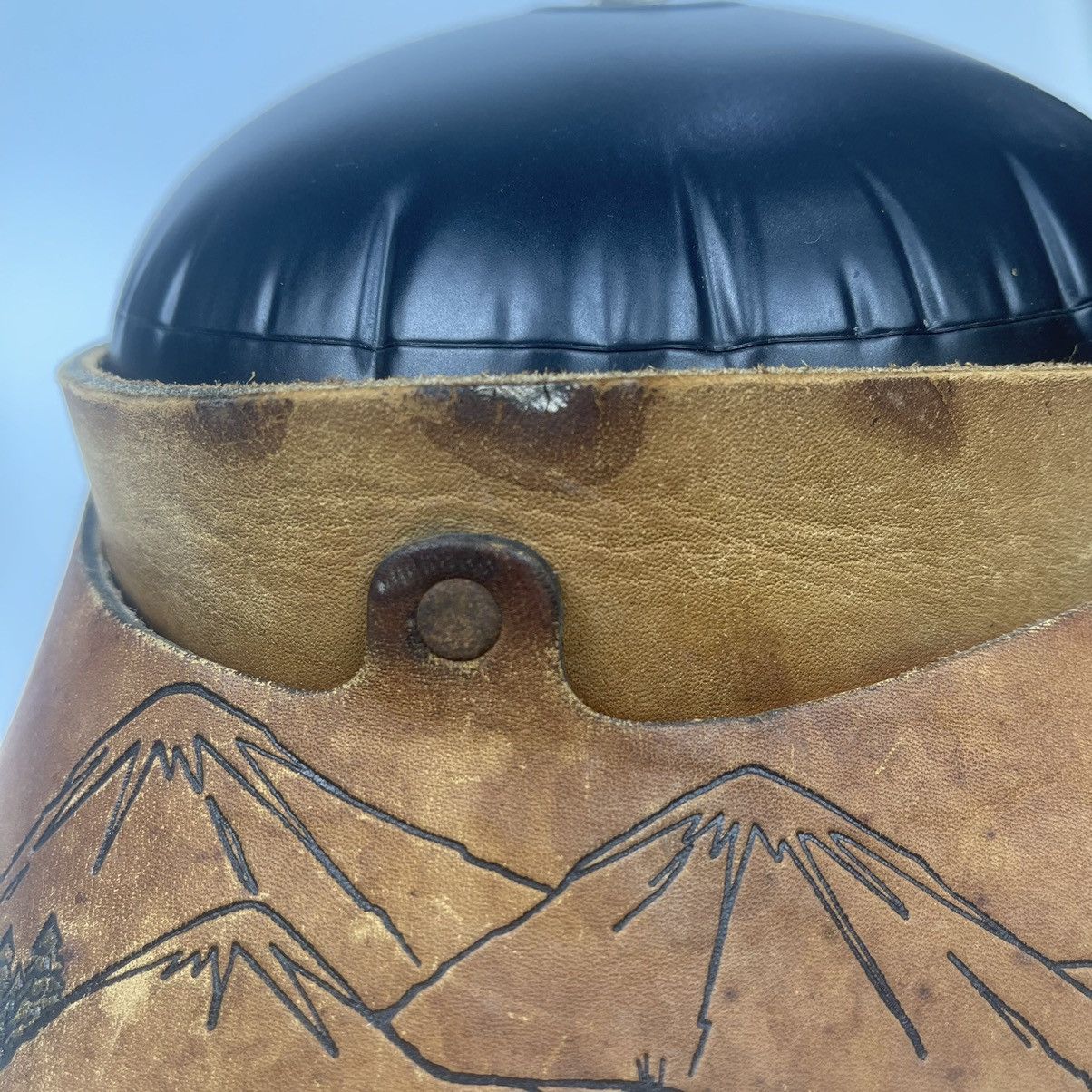Genuine Leather Vintage Japan leather Kmrii visor hat Size ONE SIZE - 3 Thumbnail
