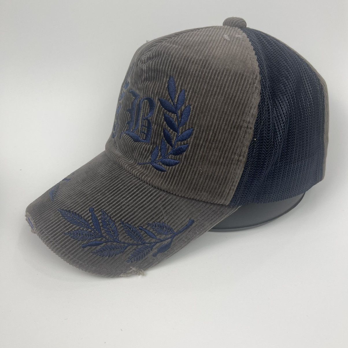 Japanese Brand Rare Beams Half Trucker Hat Size ONE SIZE - 4 Thumbnail