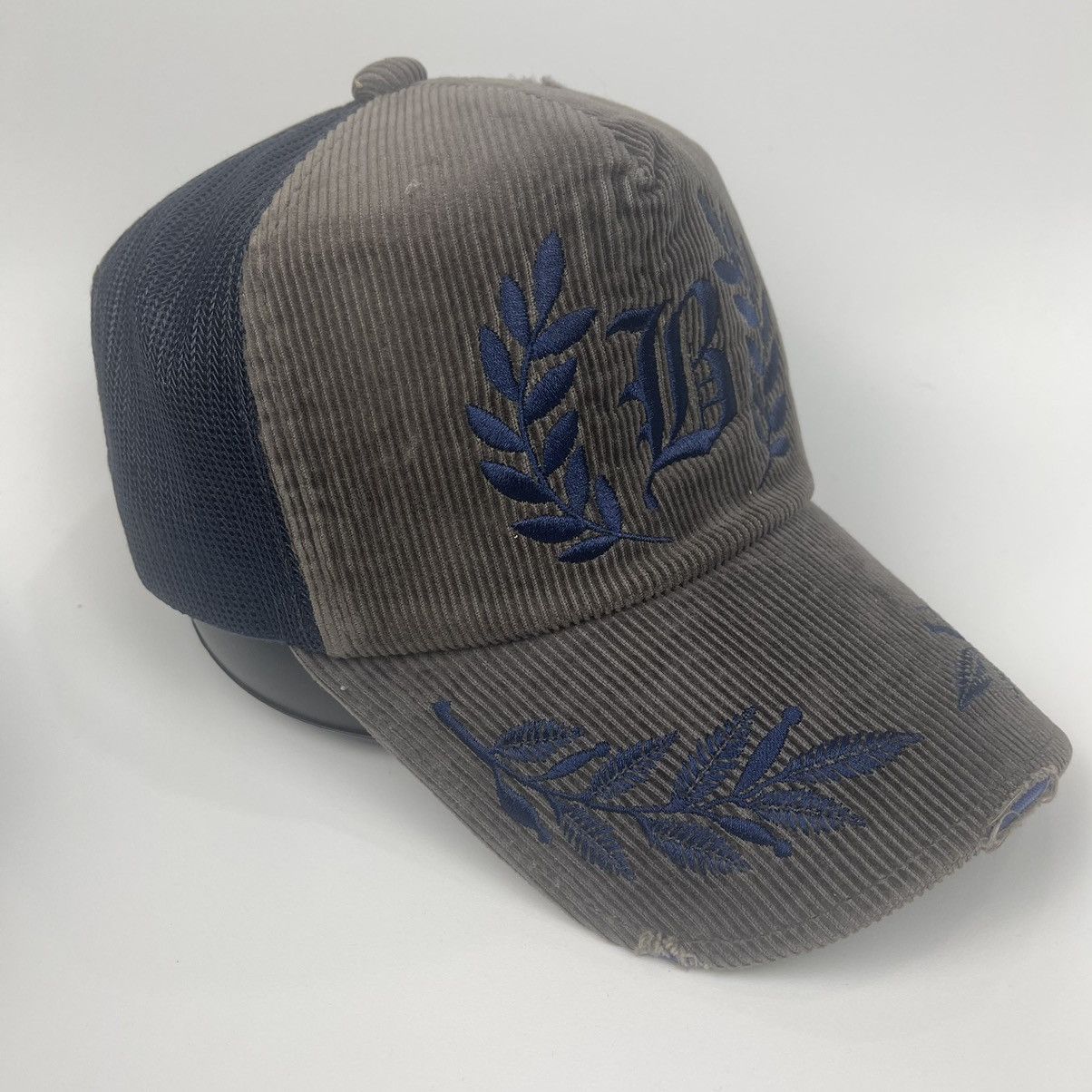 Japanese Brand Rare Beams Half Trucker Hat Size ONE SIZE - 3 Thumbnail