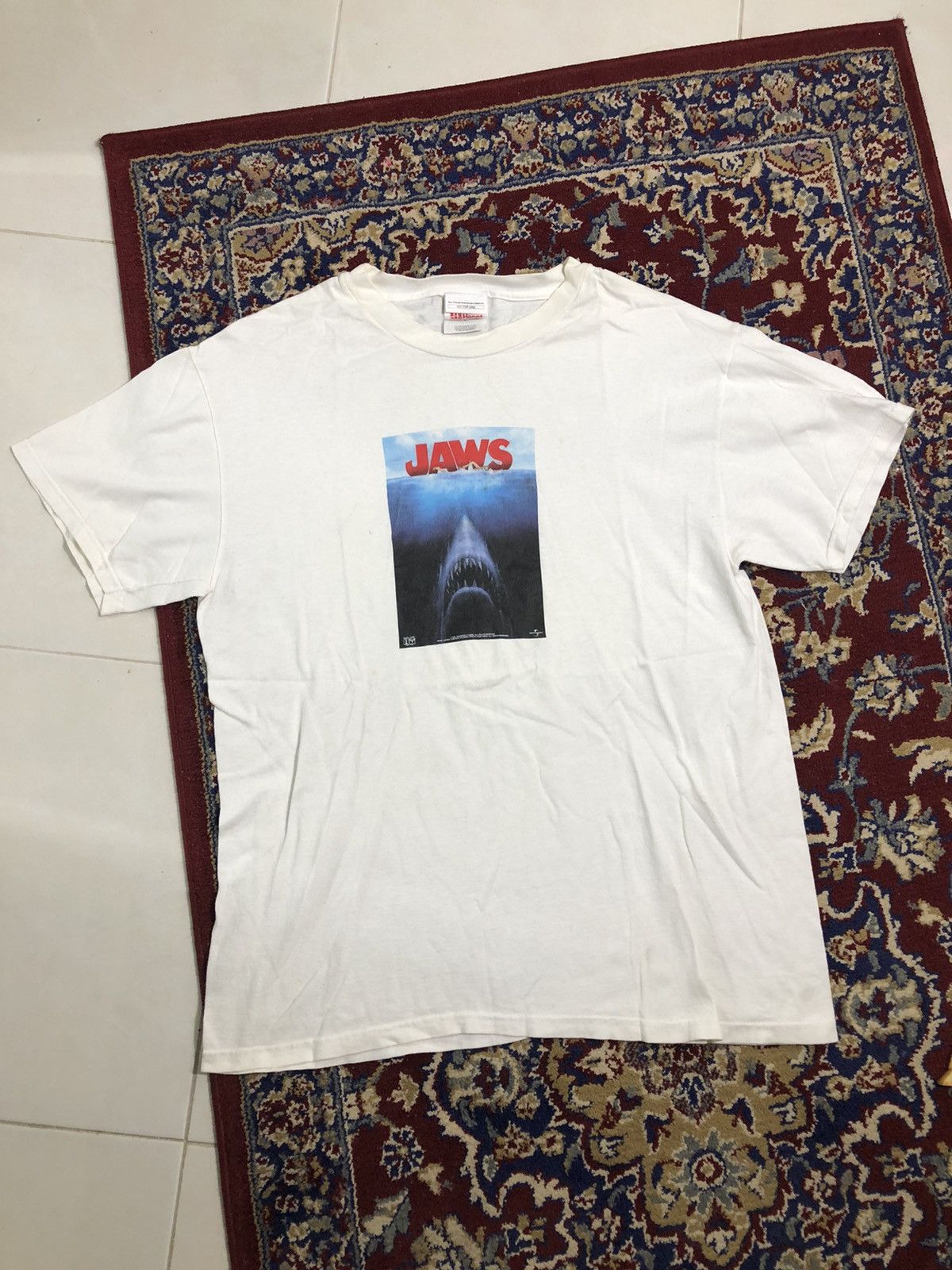 Vintage Vintage Jaws Movie T-Shirt Size US M / EU 48-50 / 2 - 2 Thumbnail