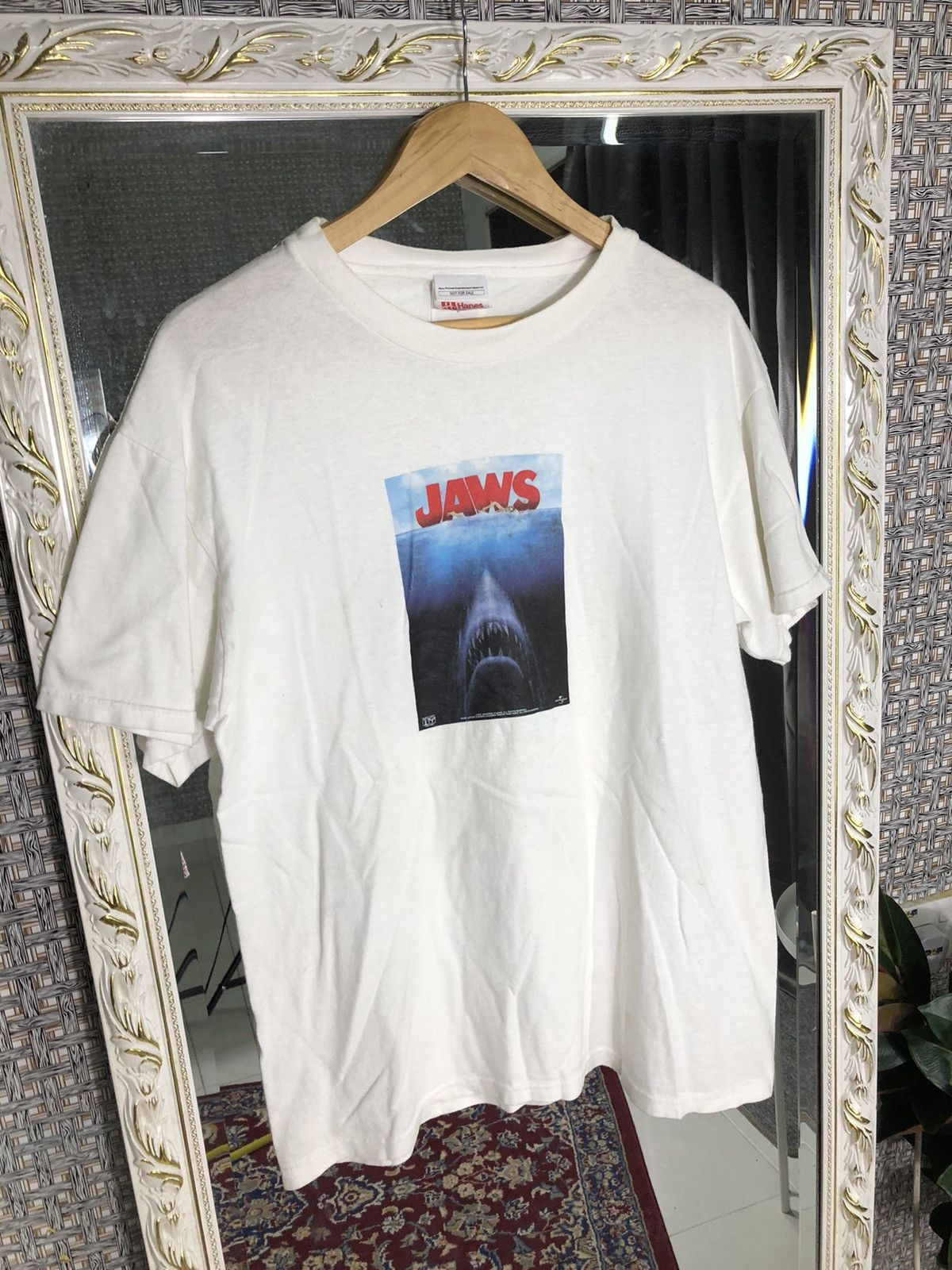 Vintage Vintage Jaws Movie T-Shirt Size US M / EU 48-50 / 2 - 4 Thumbnail