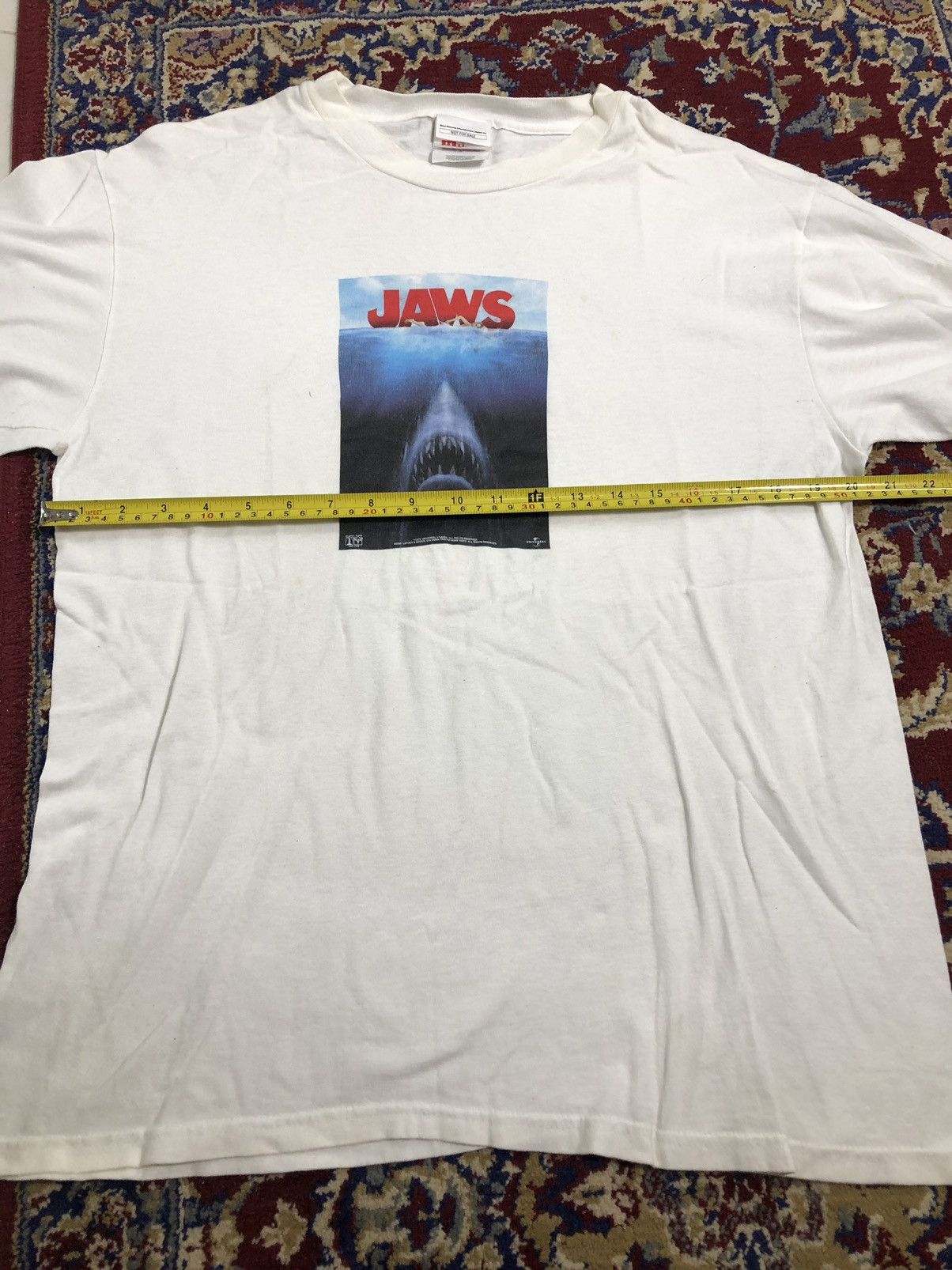 Vintage Vintage Jaws Movie T-Shirt Size US M / EU 48-50 / 2 - 6 Thumbnail
