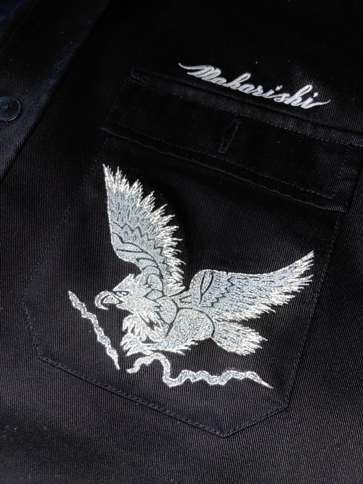 Maharishi Maharishi Drone Eagle Tour Shirt Size US M / EU 48-50 / 2 - 2 Thumbnail