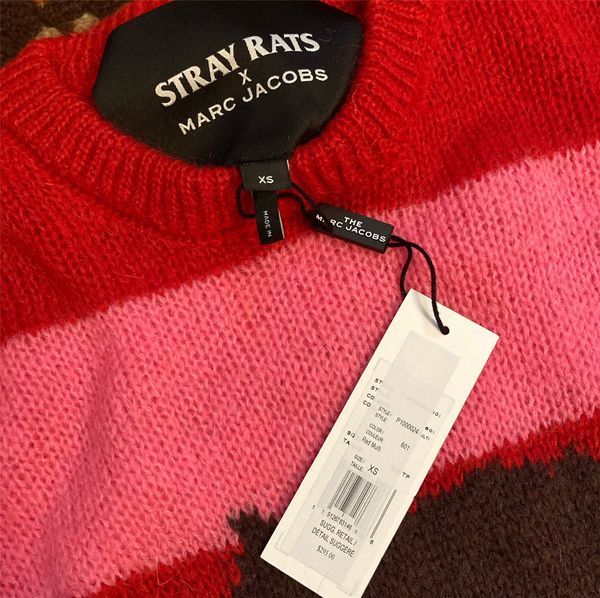 Marc Jacobs Stray Rats x Marc Jacobs Rat Sweater Grailed
