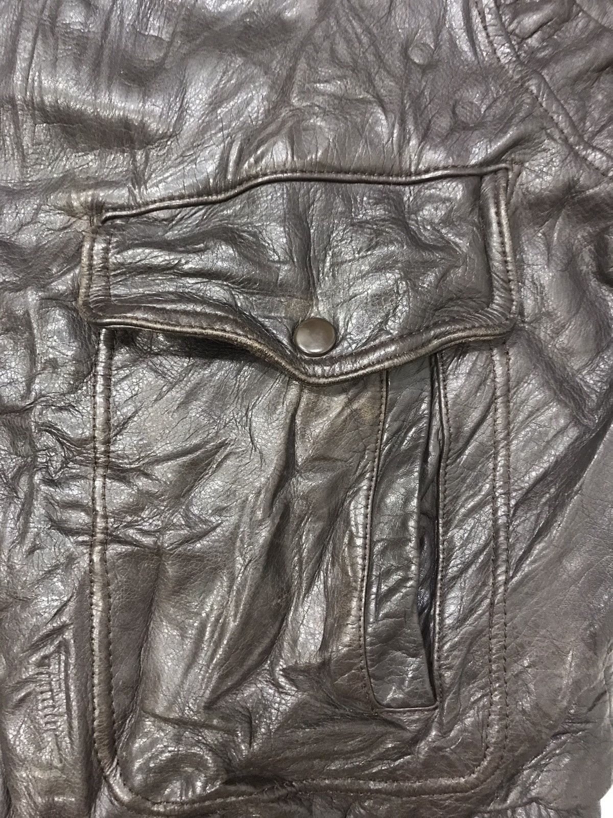 Genuine Leather A2 Repro US Air Force Leather Jacket Size US XL / EU 56 / 4 - 7 Thumbnail