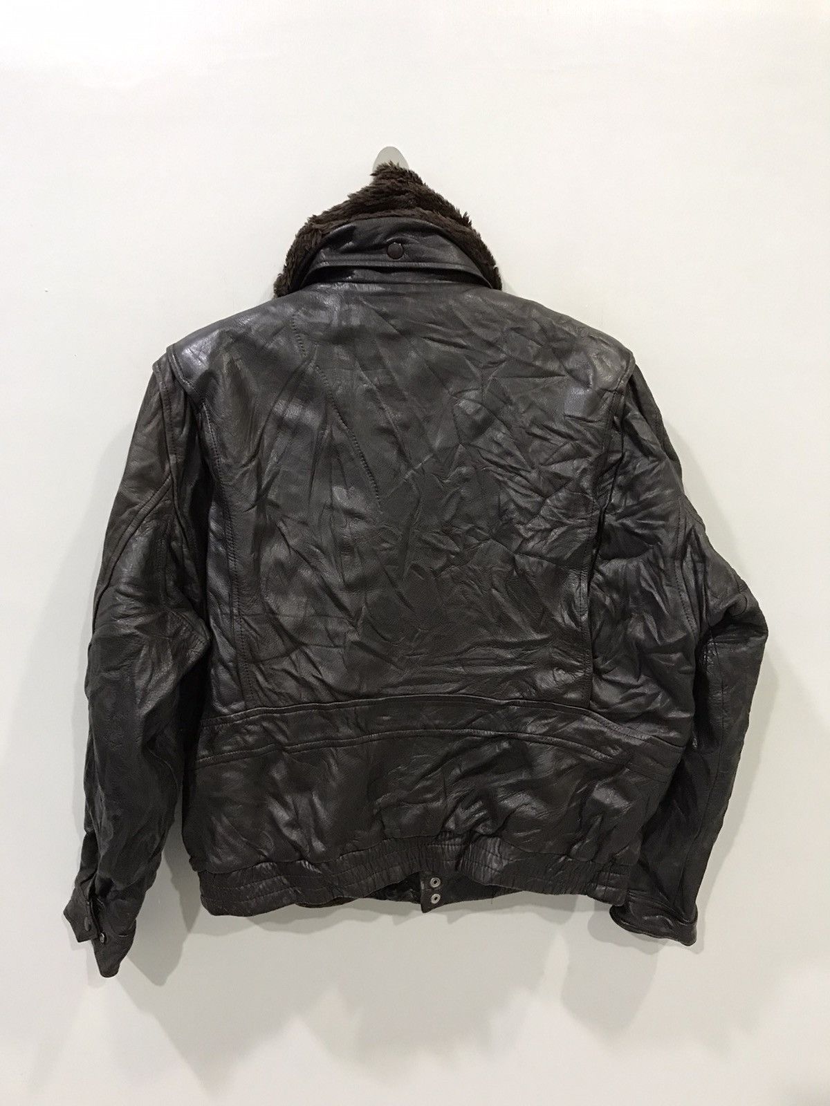 Genuine Leather A2 Repro US Air Force Leather Jacket Size US XL / EU 56 / 4 - 5 Thumbnail