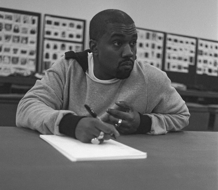 Yeezy Yeezy Season 5 Rip Hoodie Black Grey | Grailed