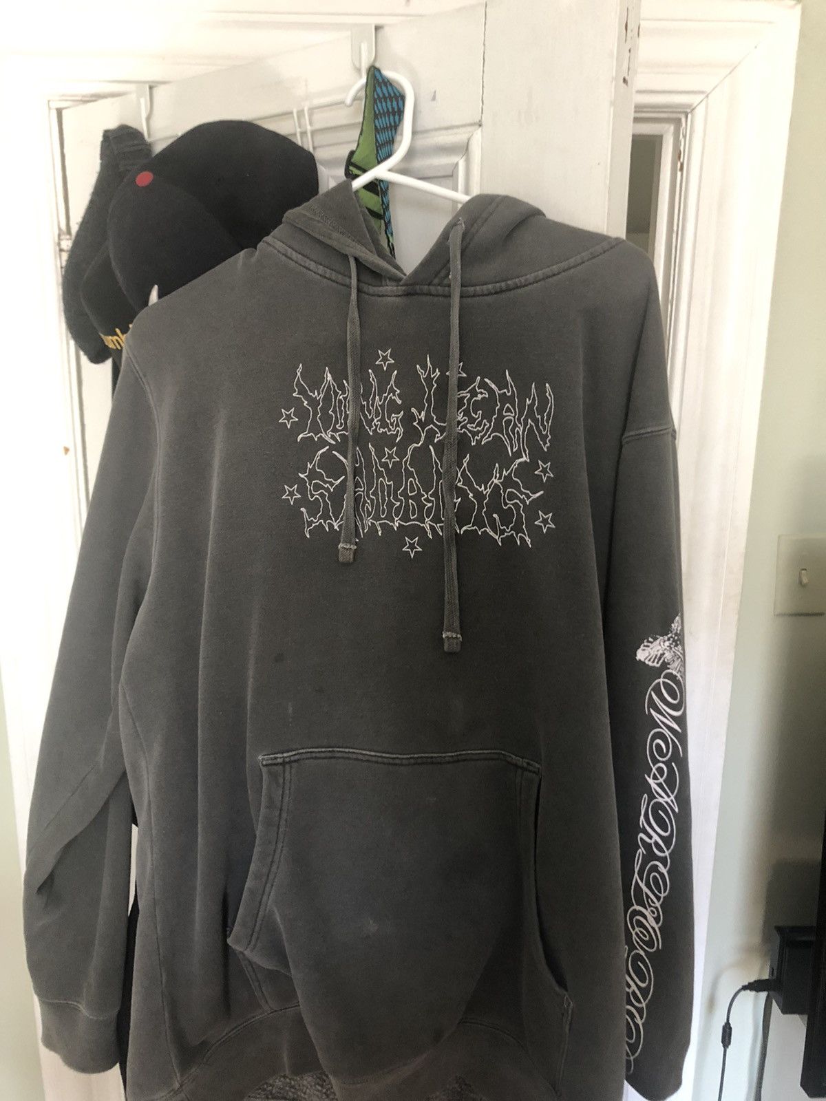 Sad Boys Yung Lean Warlord Hoodie (Anthracite) | Grailed