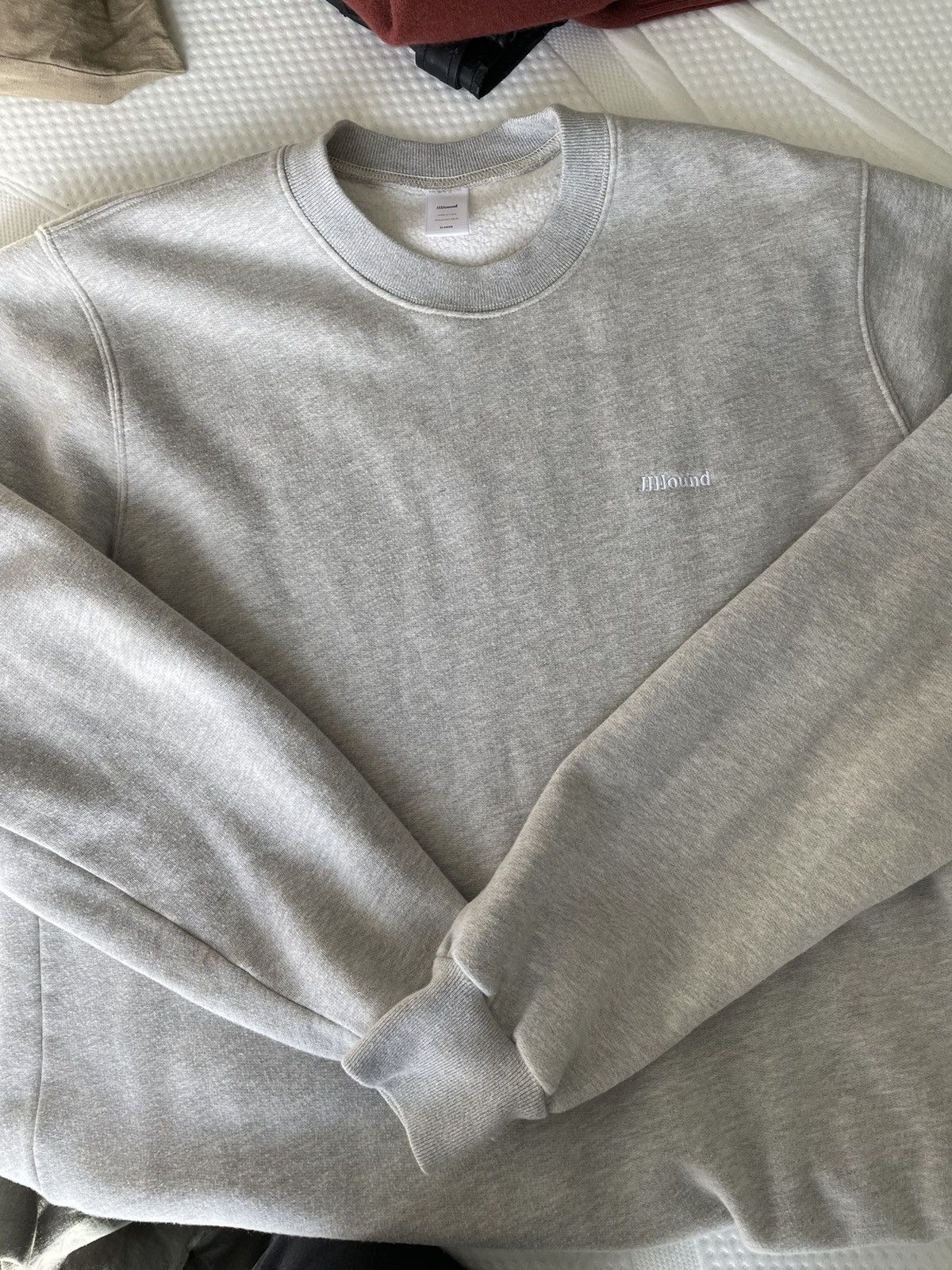 image of Jjjjound J/90 Crewneck in Grey, Men's (Size XL)