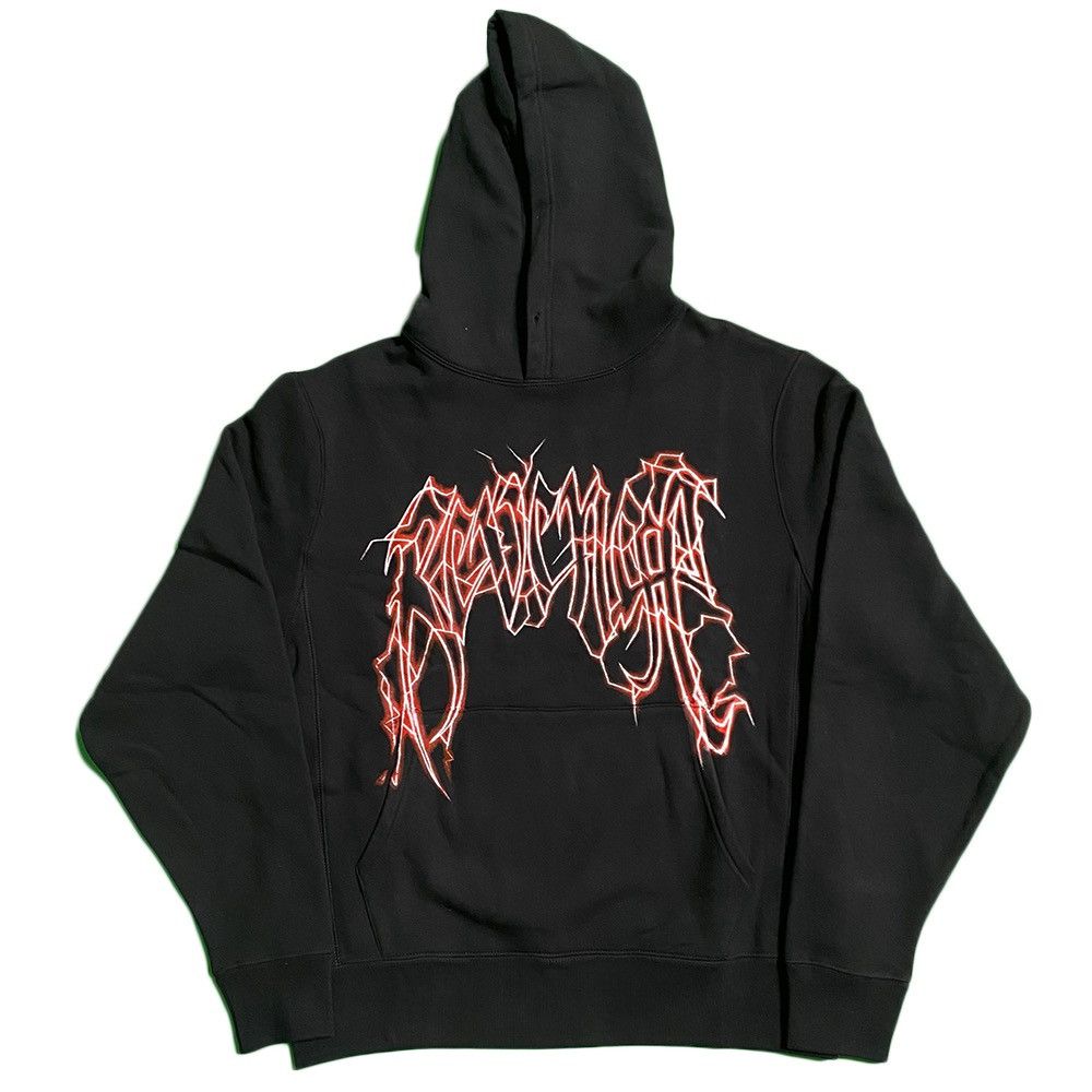 Revenge Revenge Red Lightning Logo Hoodie Size US M / EU 48-50 / 2 - 1 Thumbnail