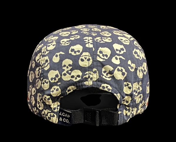 Skulls J. CAP & CO. FULL PRINT SKULLS 5 PANEL HAT | Grailed