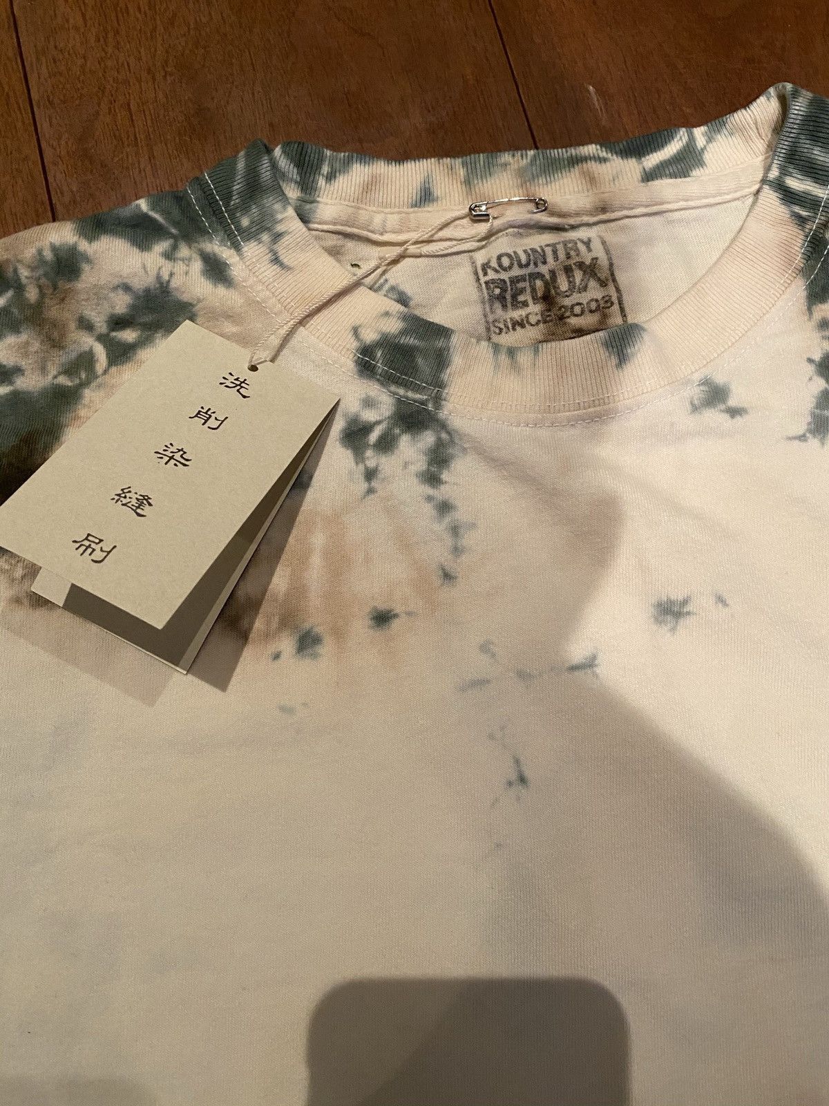 Kapital × Kapital Kountry Kapital Kountry -Smiley patch pt. Long Tee (ASHBURY DYED) Size US L / EU 52-54 / 3 - 5 Thumbnail