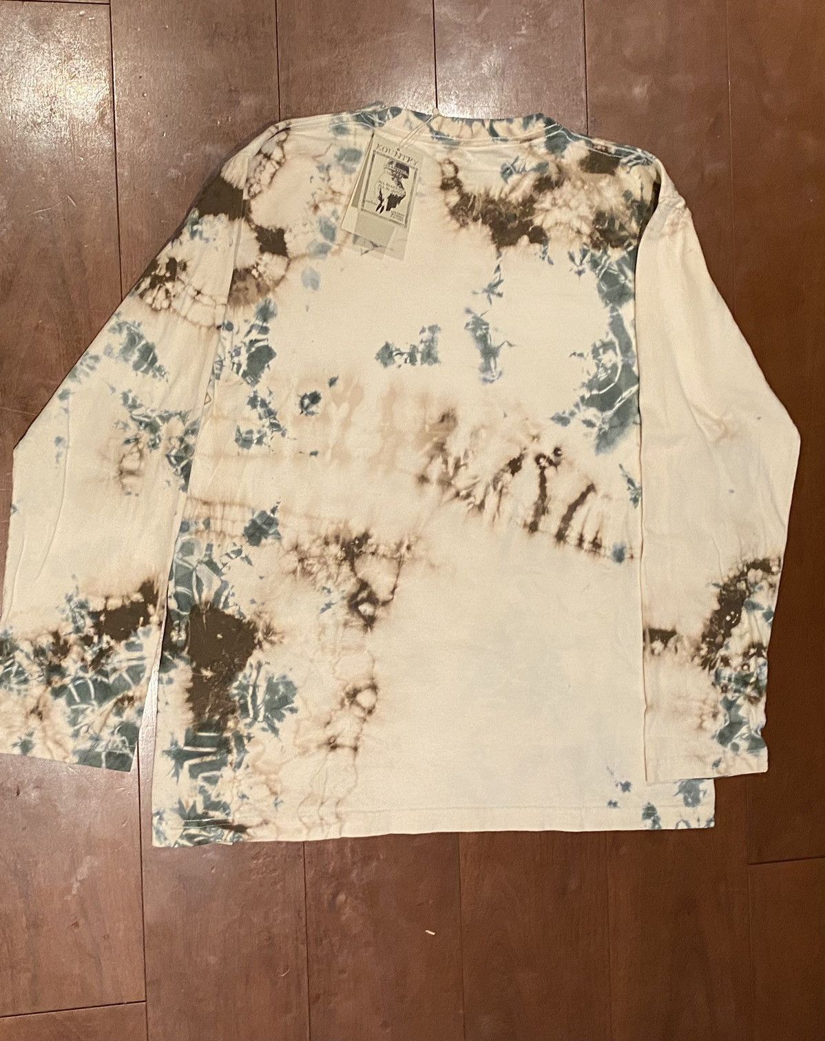 Kapital × Kapital Kountry Kapital Kountry -Smiley patch pt. Long Tee (ASHBURY DYED) Size US L / EU 52-54 / 3 - 4 Thumbnail