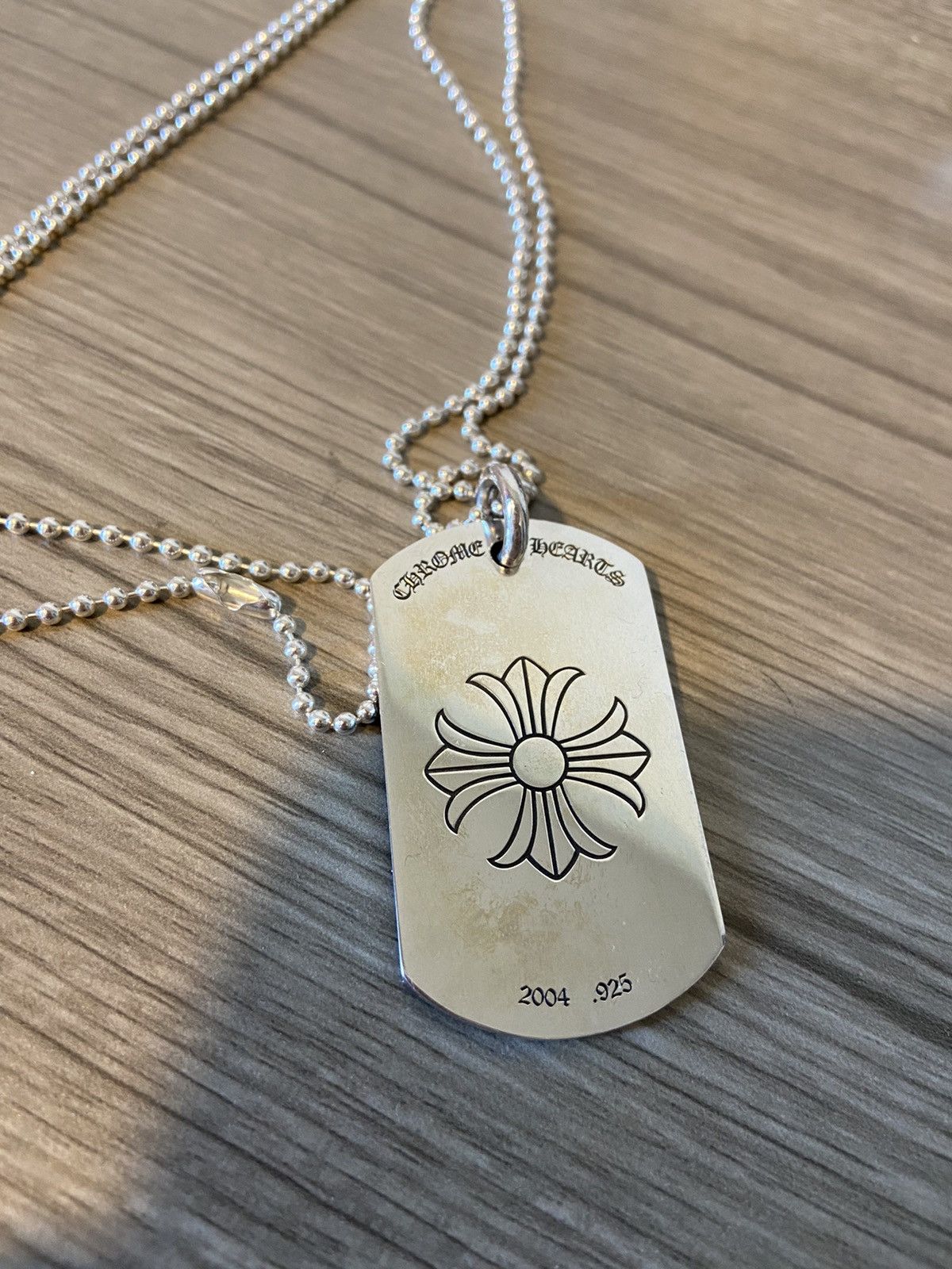 Chrome Hearts RARE Chrome Hearts Las Vegas Exclusive Dog Tag Chain Size ONE SIZE - 3 Thumbnail