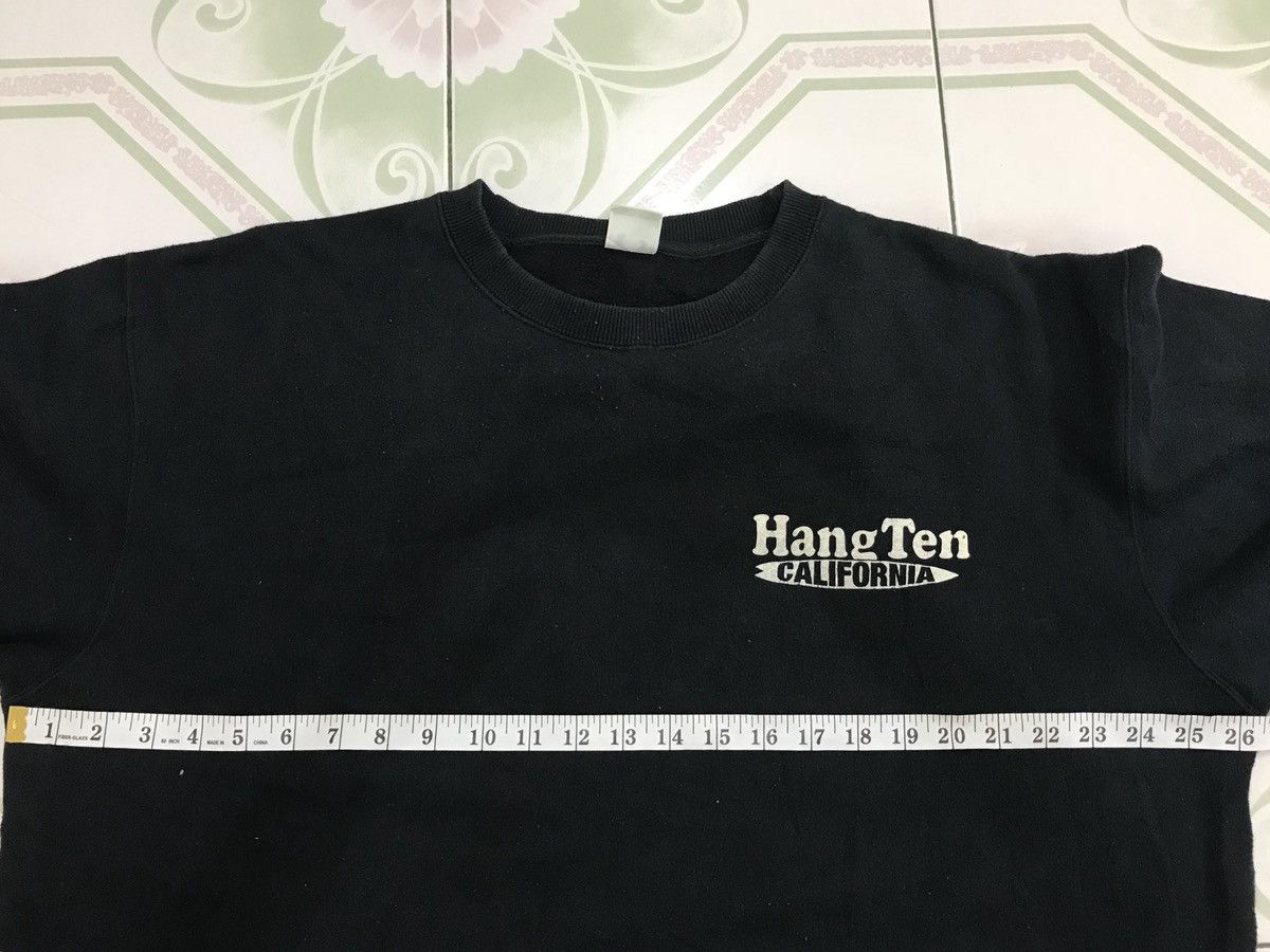 Hang Ten × Japanese Brand × Vintage Vintage Hang Ten Sweatshirt black colour Size US XXL / EU 58 / 5 - 6 Thumbnail