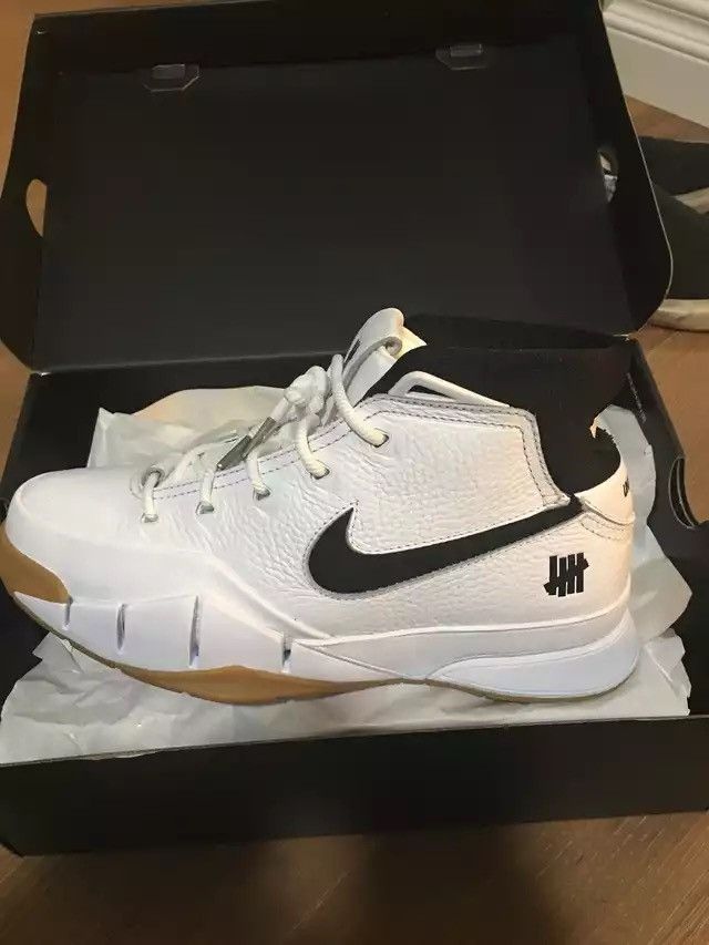 Undefeated x Zoom Kobe Protro White Gum 2018
