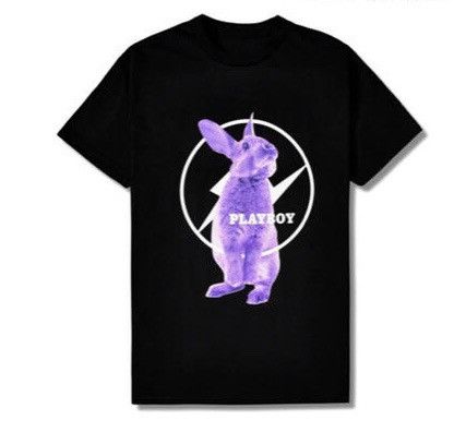 Fragment Playboy Purple Bunny Tee