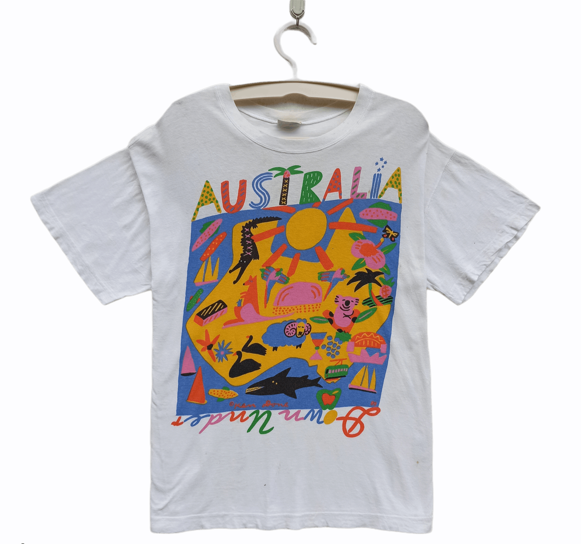 Vintage Australia Down Under 89' T-Shirt