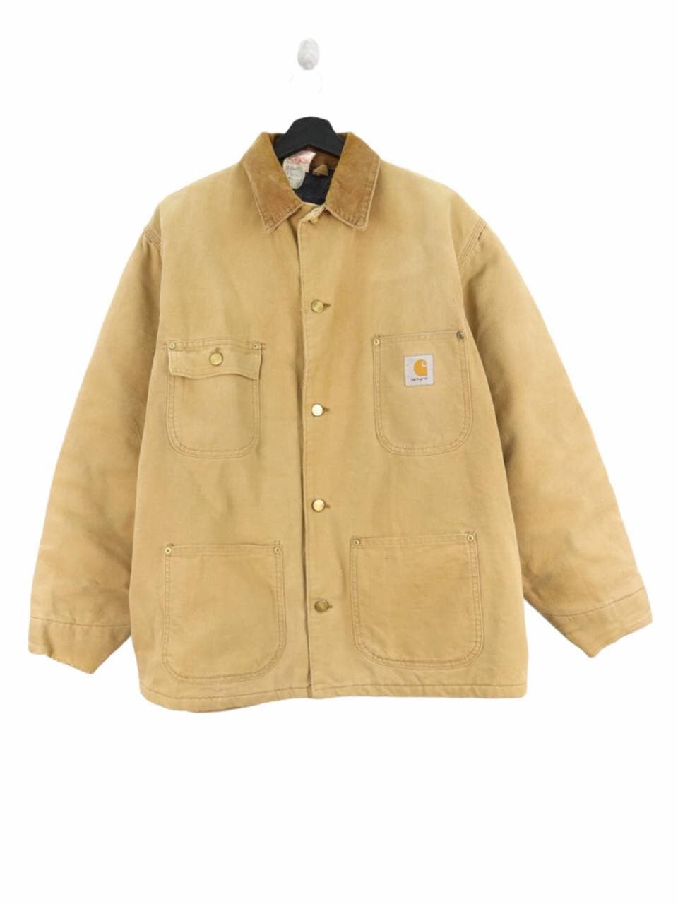 Carhartt × Vintage Vtg. Carhartt Hunting Duck Canvas Chore Barn Blanket Jacket Size US XL / EU 56 / 4 - 2 Thumbnail