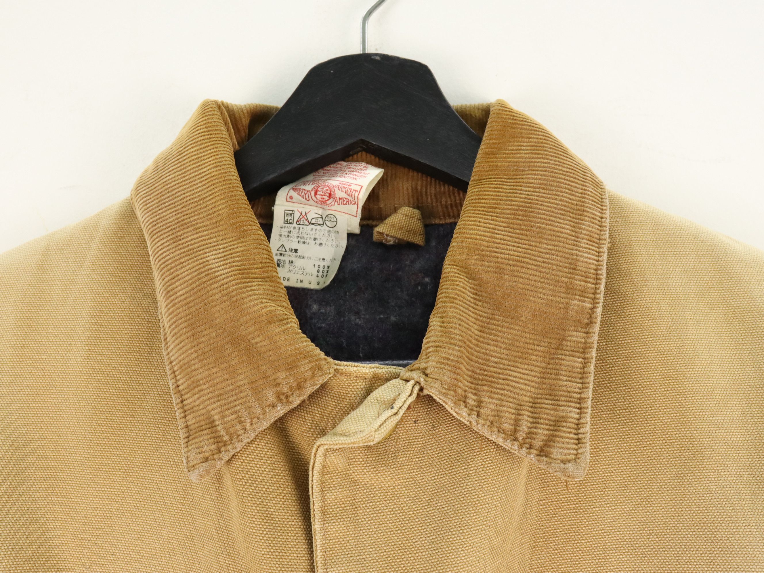 Carhartt × Vintage Vtg. Carhartt Hunting Duck Canvas Chore Barn Blanket Jacket Size US XL / EU 56 / 4 - 12 Thumbnail