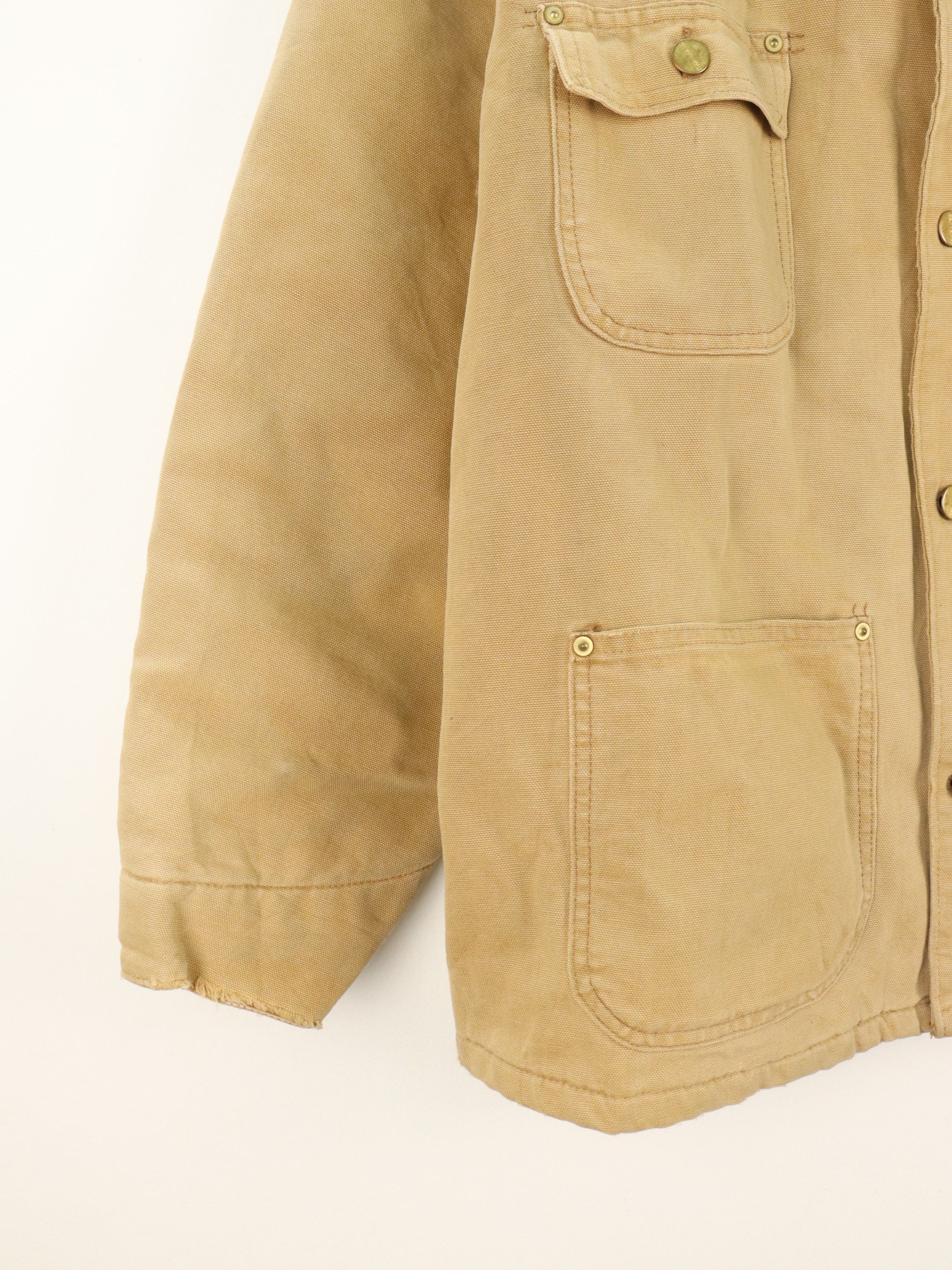 Carhartt × Vintage Vtg. Carhartt Hunting Duck Canvas Chore Barn Blanket Jacket Size US XL / EU 56 / 4 - 8 Thumbnail