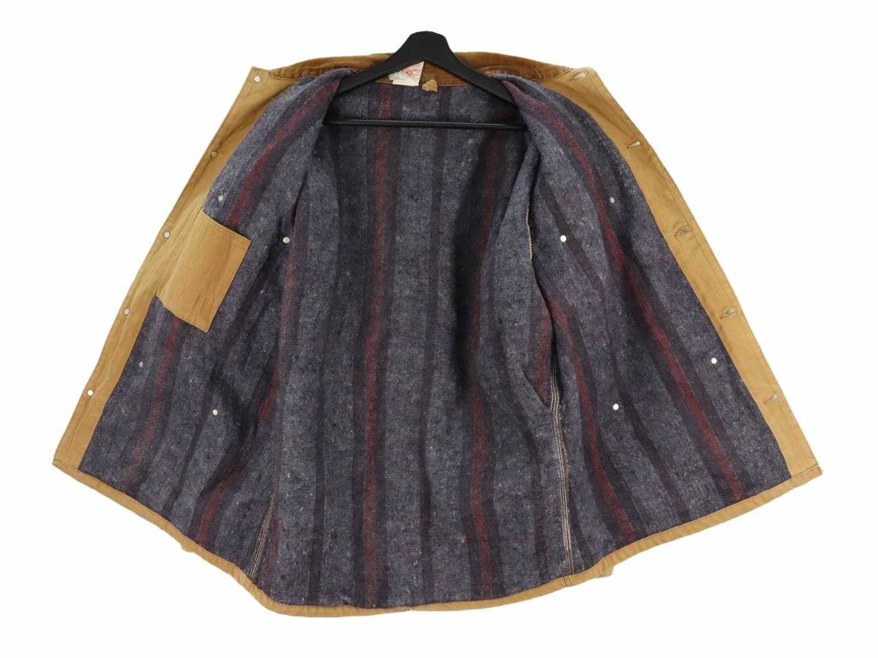 Carhartt × Vintage Vtg. Carhartt Hunting Duck Canvas Chore Barn Blanket Jacket Size US XL / EU 56 / 4 - 4 Thumbnail