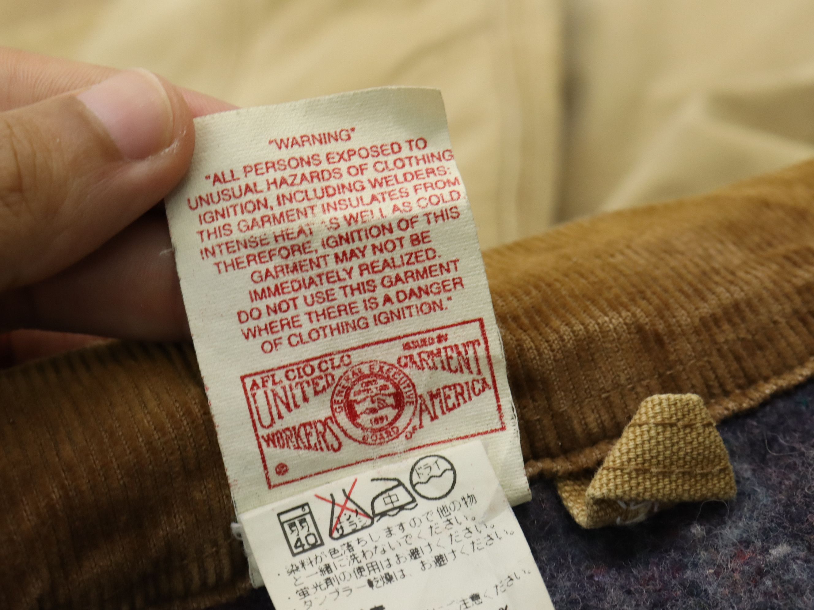 Carhartt × Vintage Vtg. Carhartt Hunting Duck Canvas Chore Barn Blanket Jacket Size US XL / EU 56 / 4 - 24 Thumbnail