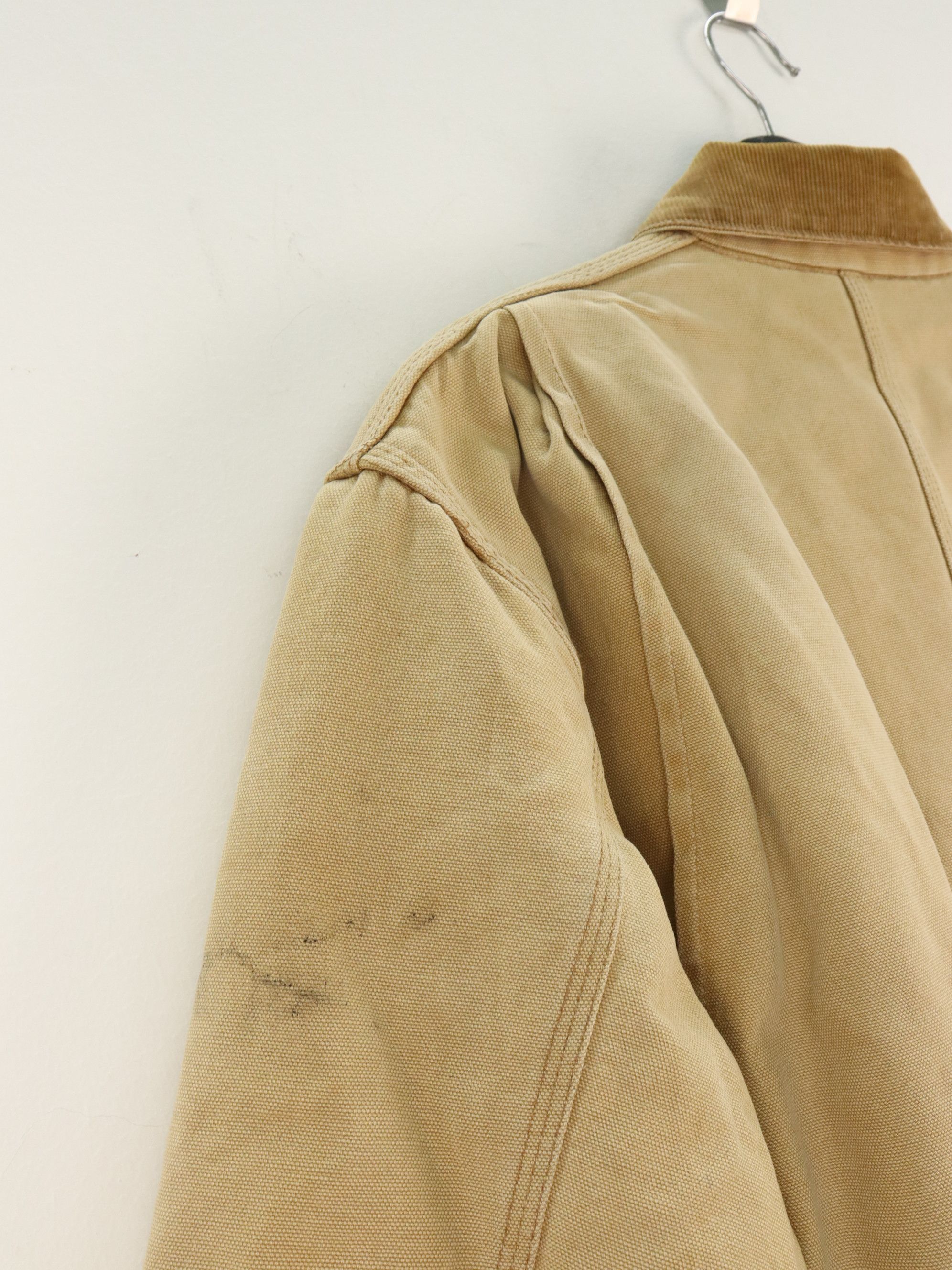 Carhartt × Vintage Vtg. Carhartt Hunting Duck Canvas Chore Barn Blanket Jacket Size US XL / EU 56 / 4 - 15 Thumbnail