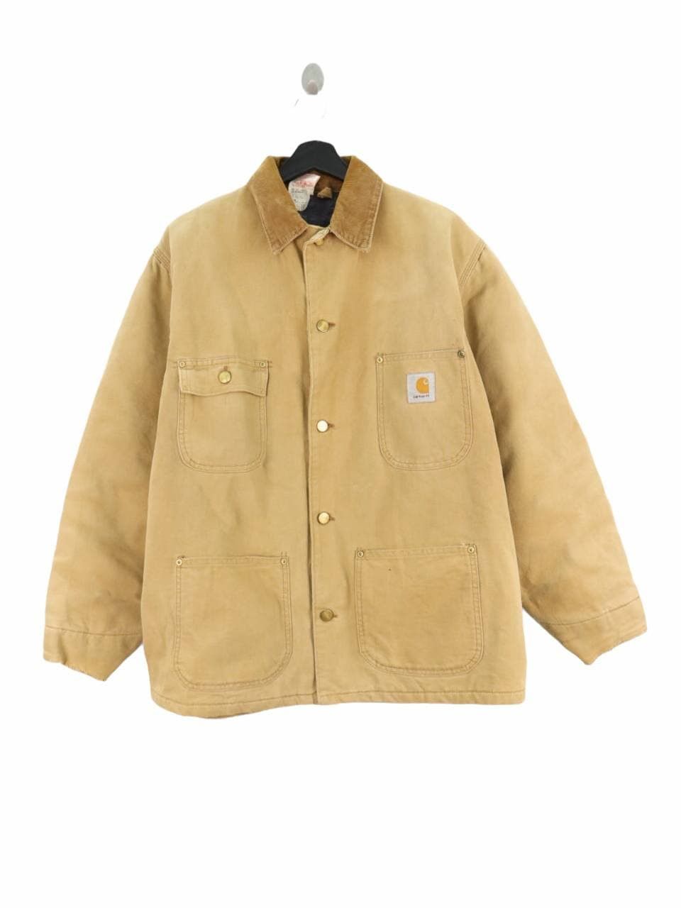 Carhartt × Vintage Vtg. Carhartt Hunting Duck Canvas Chore Barn Blanket Jacket Size US XL / EU 56 / 4 - 5 Thumbnail