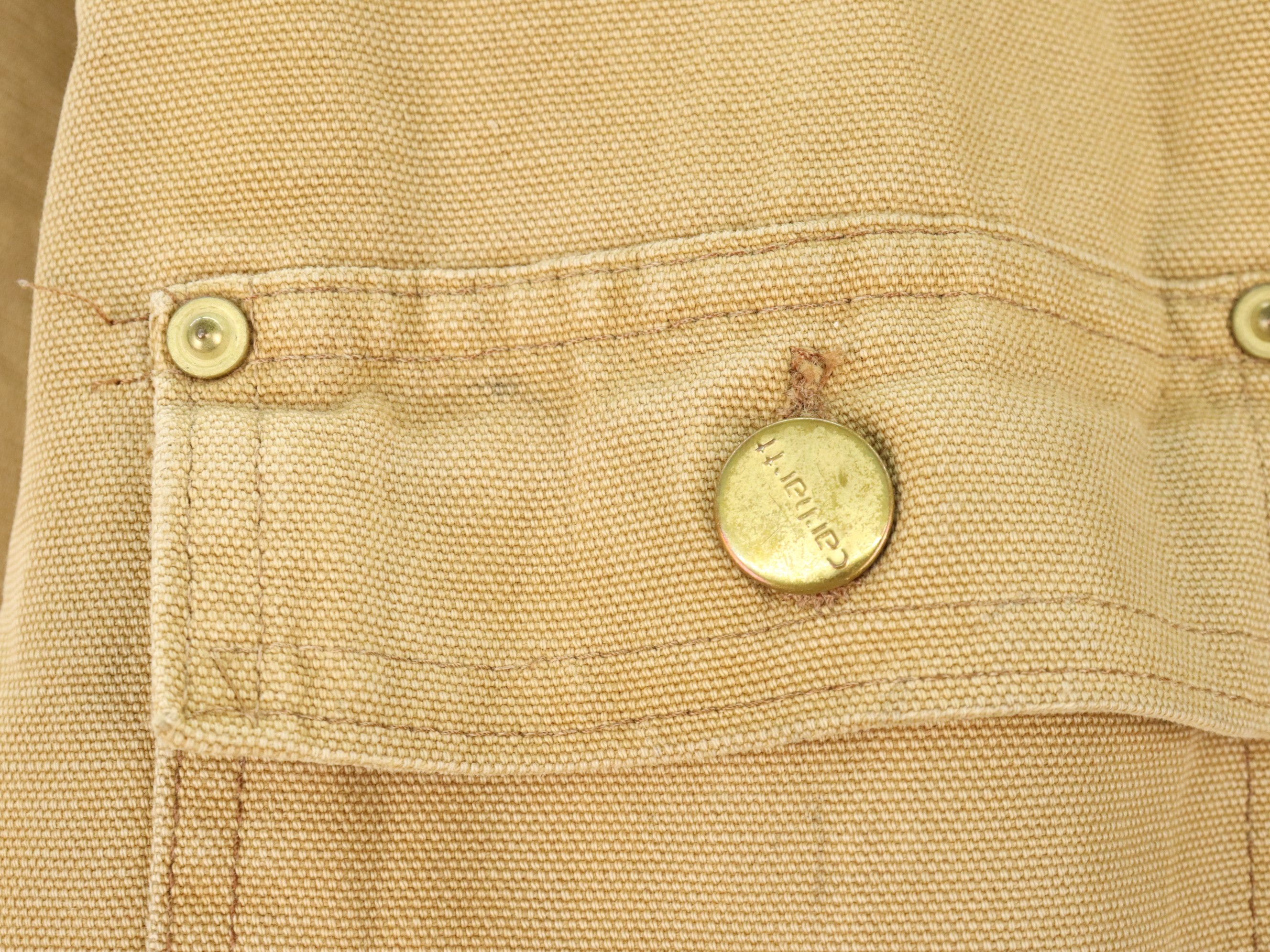 Carhartt × Vintage Vtg. Carhartt Hunting Duck Canvas Chore Barn Blanket Jacket Size US XL / EU 56 / 4 - 10 Thumbnail