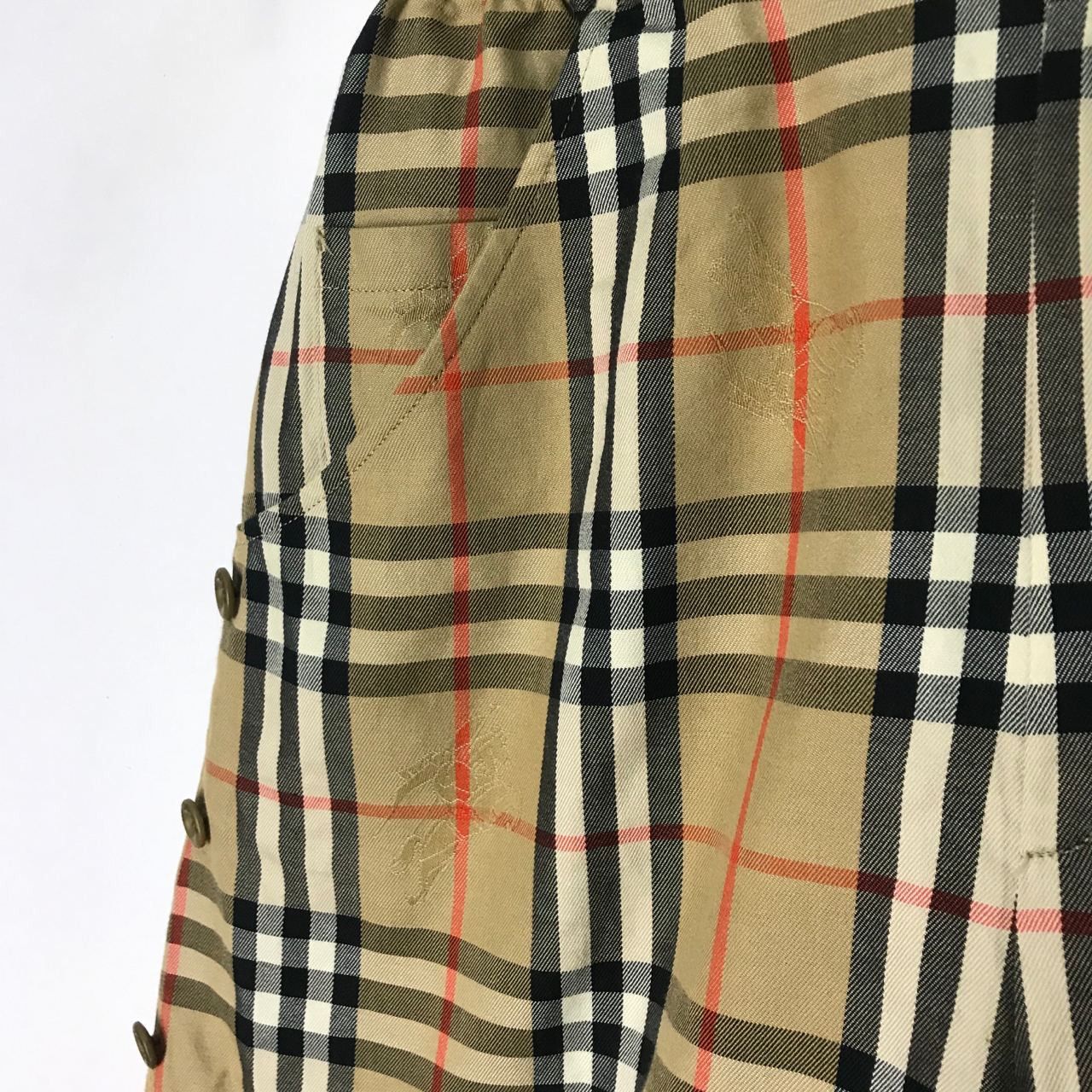 Burberry × Vintage 🔥 Vintage Burberry Nova Check With Logo Short Pants Size 26" / US 2 / IT 38 - 4 Thumbnail