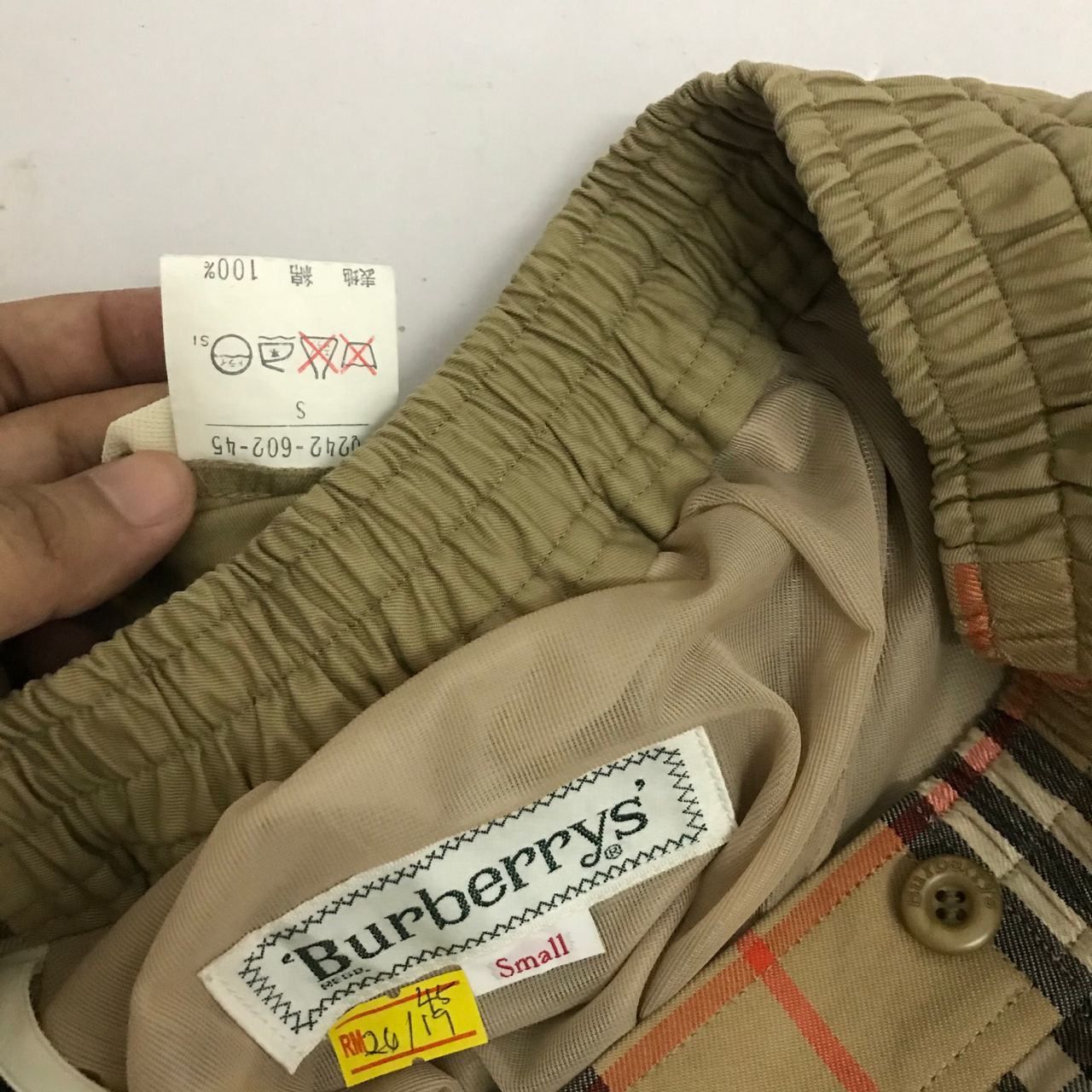 Burberry × Vintage 🔥 Vintage Burberry Nova Check With Logo Short Pants Size 26" / US 2 / IT 38 - 13 Thumbnail