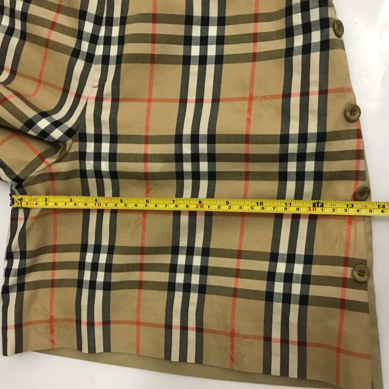 Burberry × Vintage 🔥 Vintage Burberry Nova Check With Logo Short Pants Size 26" / US 2 / IT 38 - 11 Thumbnail
