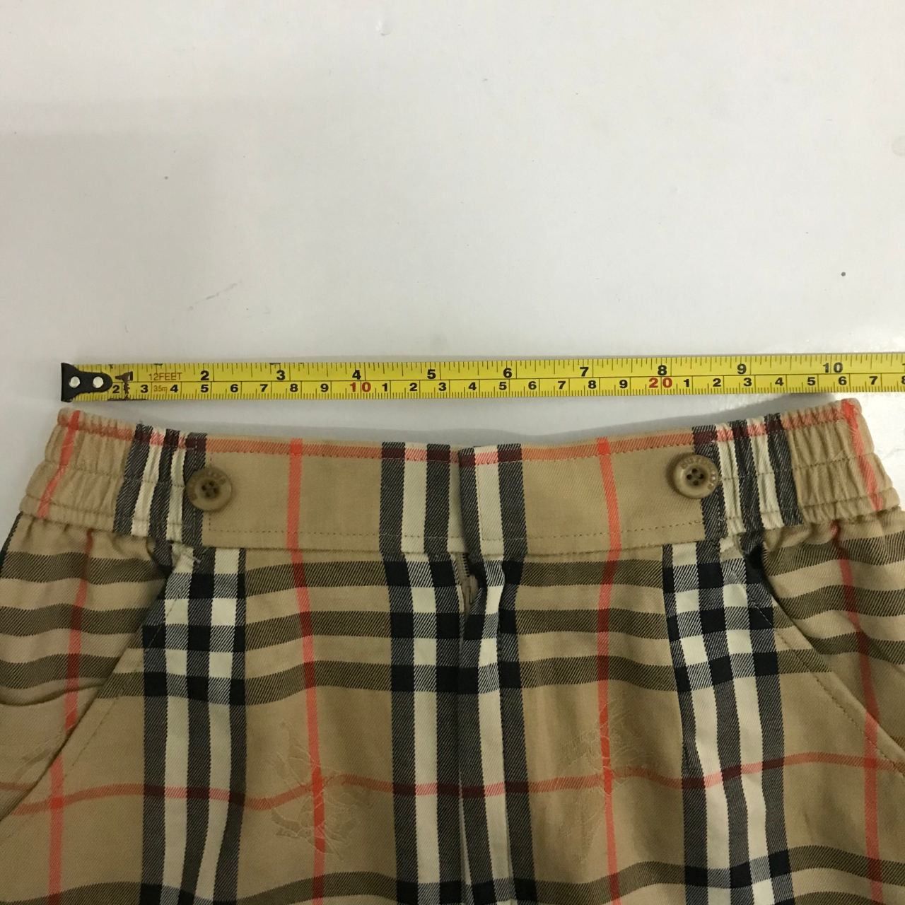 Burberry × Vintage 🔥 Vintage Burberry Nova Check With Logo Short Pants Size 26" / US 2 / IT 38 - 9 Thumbnail