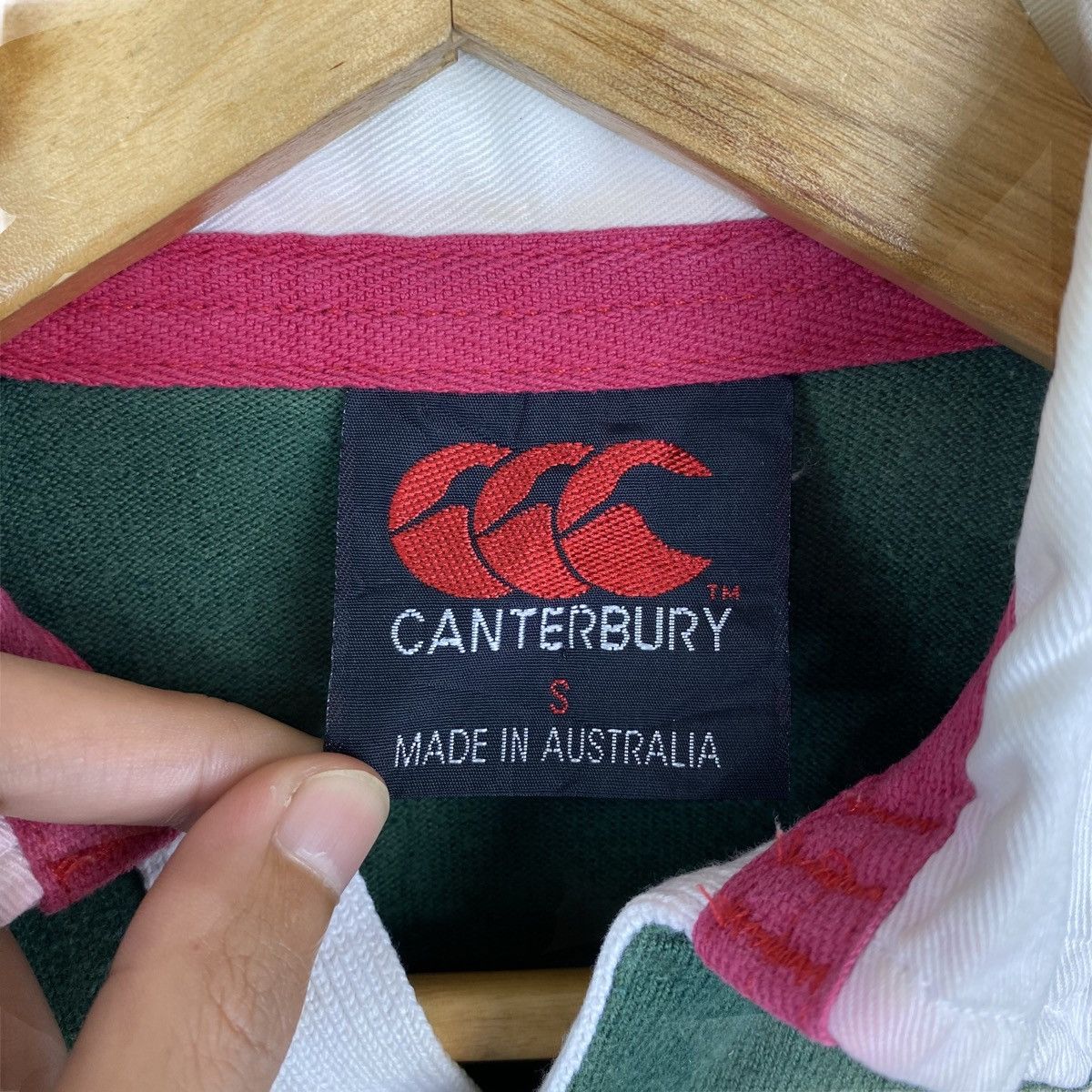 Canterbury of New Zealand × Vintage Vintage CANTERBURY STEINLAGER All Blacks Polos Rugby Shirts Size US S / EU 44-46 / 1 - 5 Thumbnail