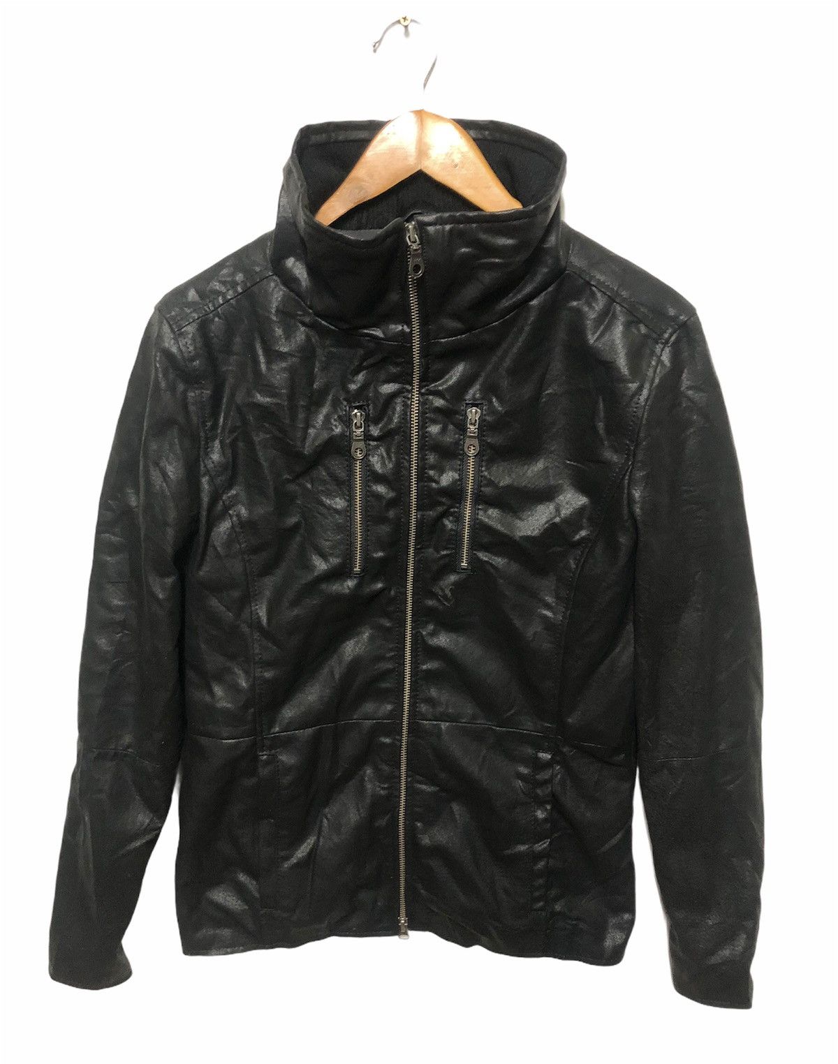 Katharine Hamnett London ✈️🔥KATHARINE HAMNETT LEATHER PIG SKIN JACKET🔥✈️ Size US M / EU 48-50 / 2 - 2 Thumbnail