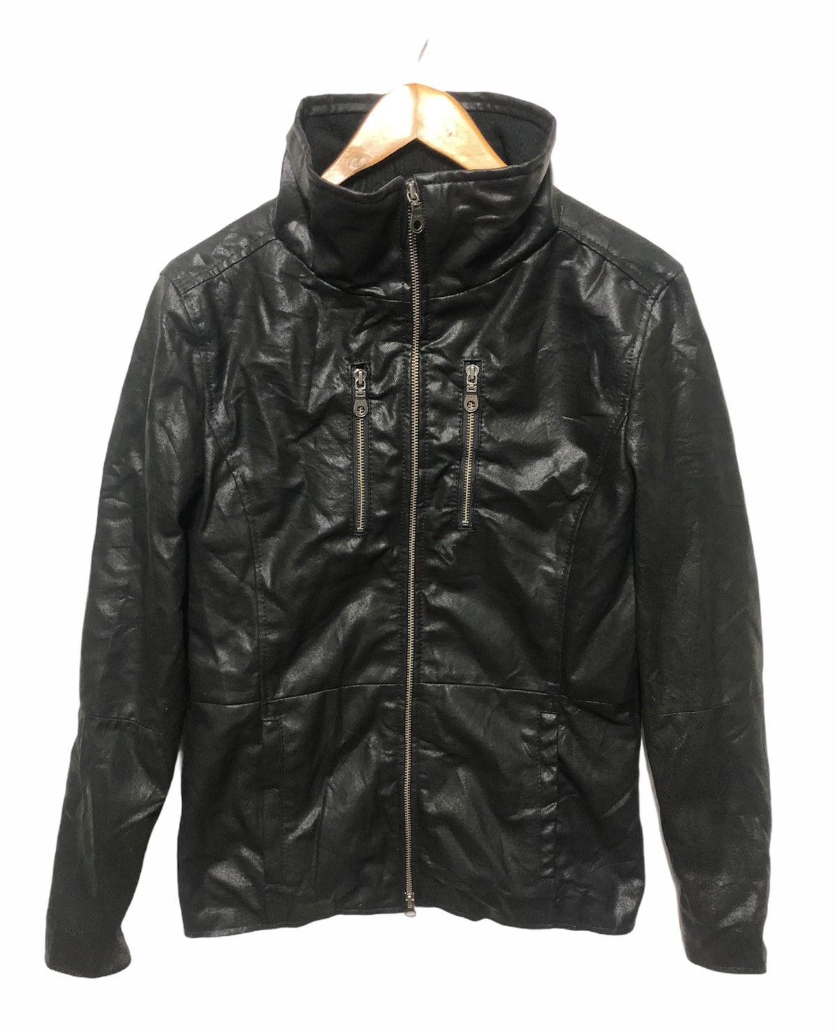 Katharine Hamnett London ✈️🔥KATHARINE HAMNETT LEATHER PIG SKIN JACKET🔥✈️ Size US M / EU 48-50 / 2 - 5 Thumbnail