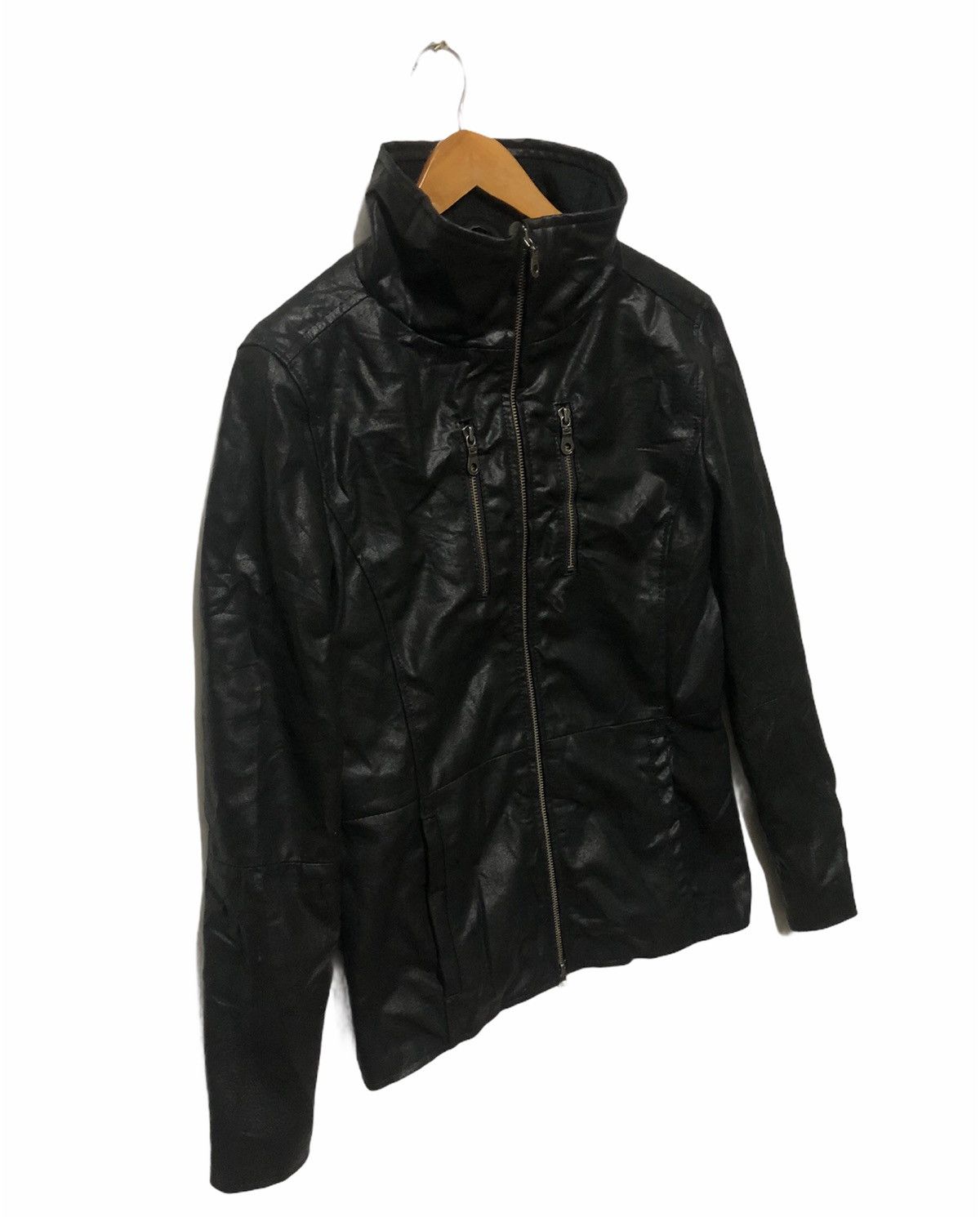 Katharine Hamnett London ✈️🔥KATHARINE HAMNETT LEATHER PIG SKIN JACKET🔥✈️ Size US M / EU 48-50 / 2 - 4 Thumbnail